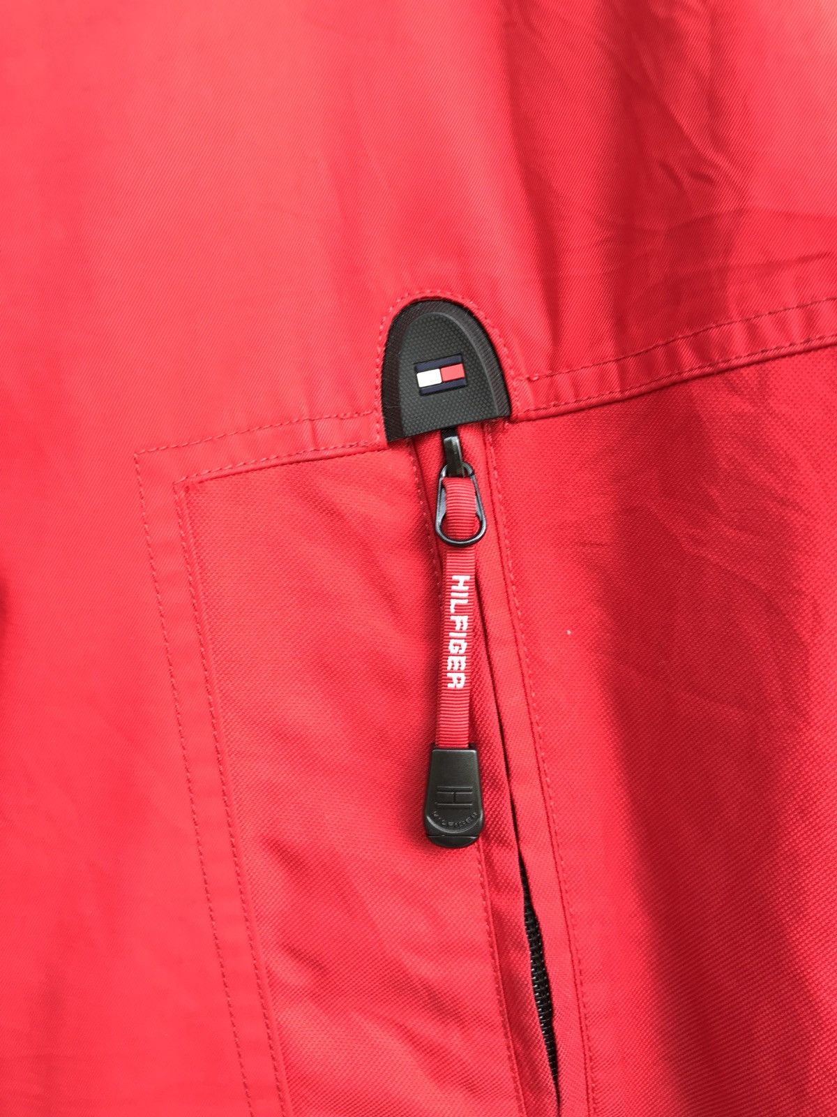 Tommy Hilfiger Tommy Hilfiger Red Zipper Jacket Armpit 25”x35” Size US M / EU 48-50 / 2 - 4 Thumbnail