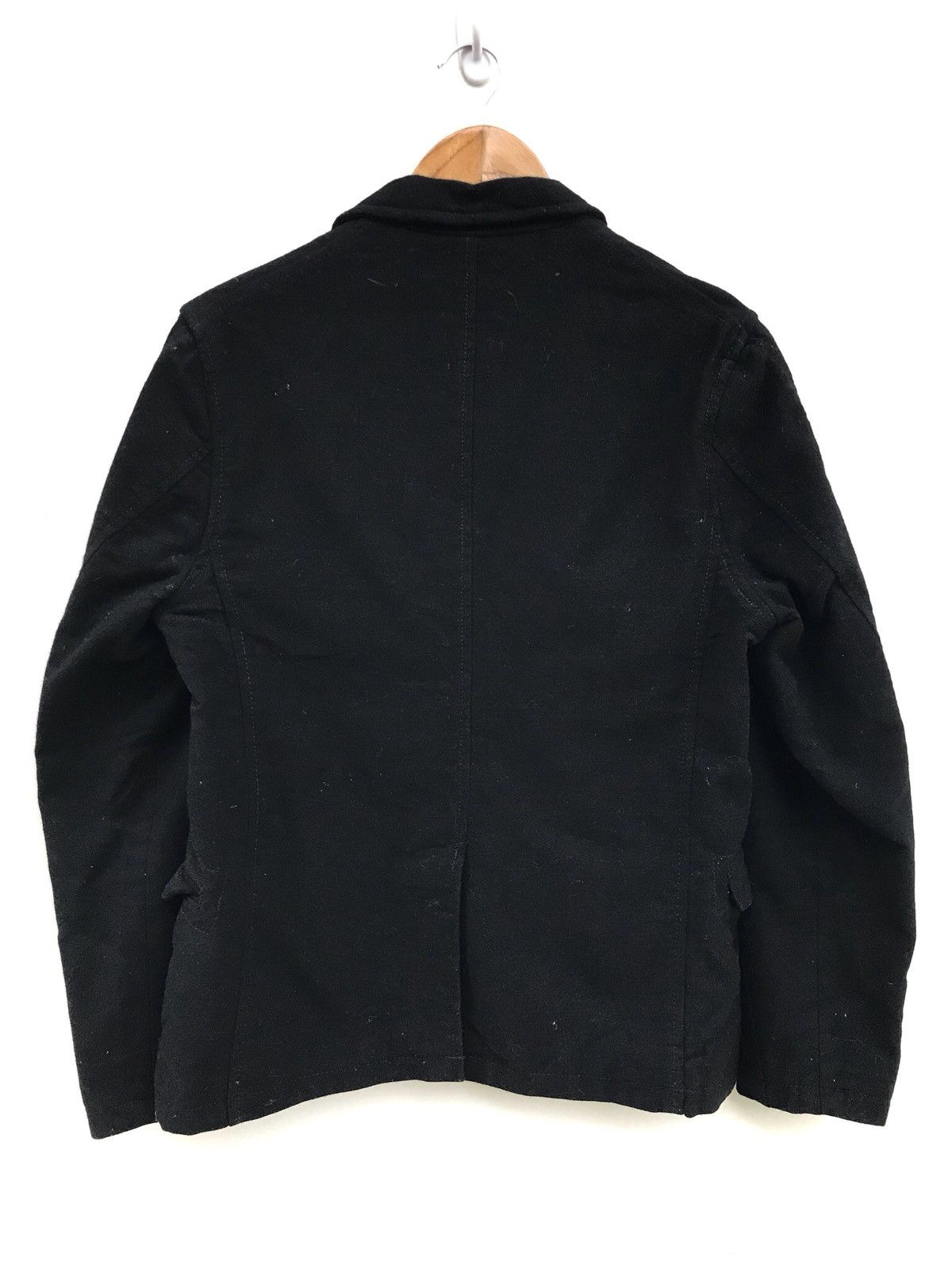 Japanese Brand Japanese Brand Hiromichi Nakano Wool Black Jacket Size US M / EU 48-50 / 2 - 2 Thumbnail