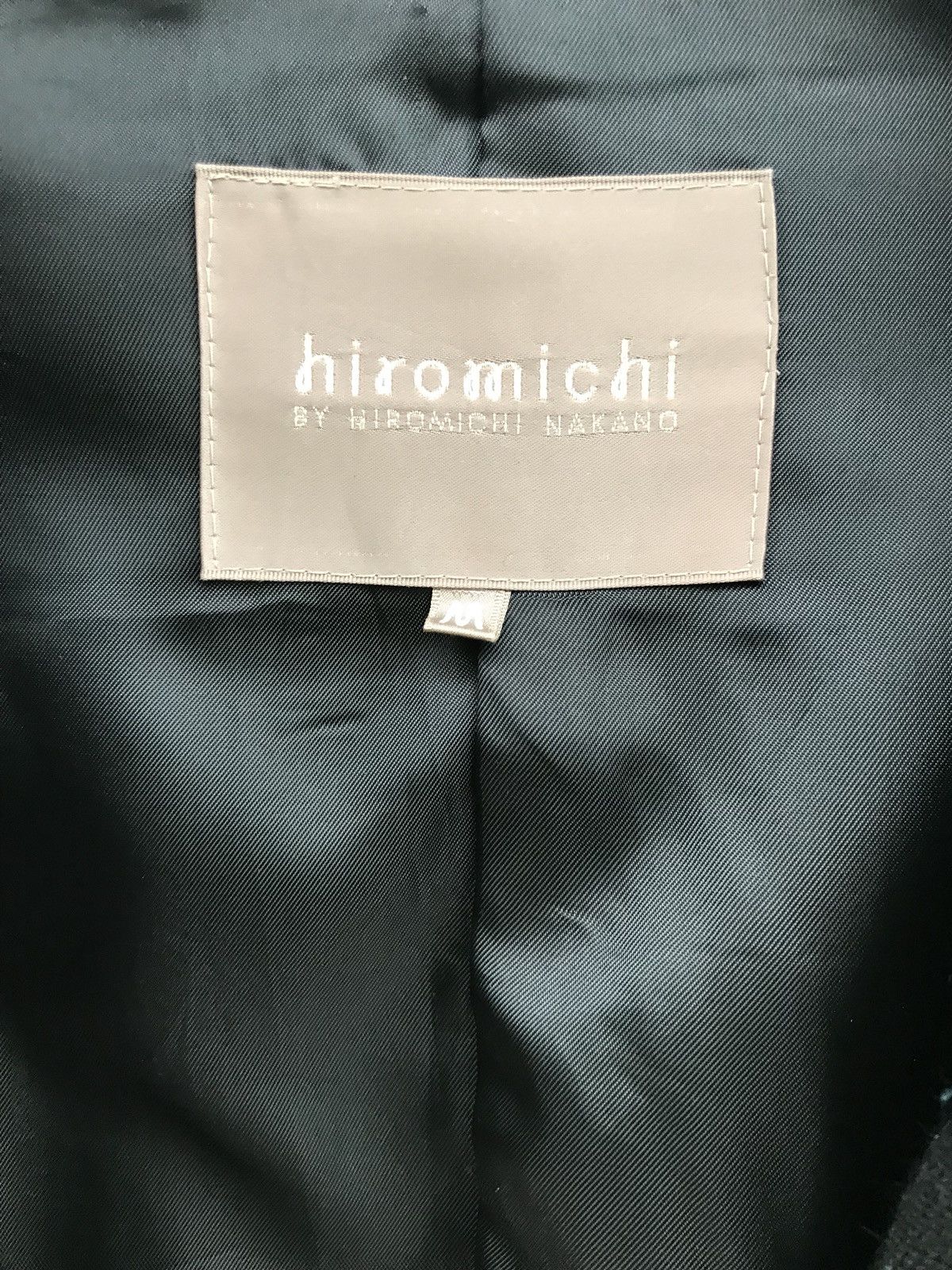 Japanese Brand Japanese Brand Hiromichi Nakano Wool Black Jacket Size US M / EU 48-50 / 2 - 4 Thumbnail