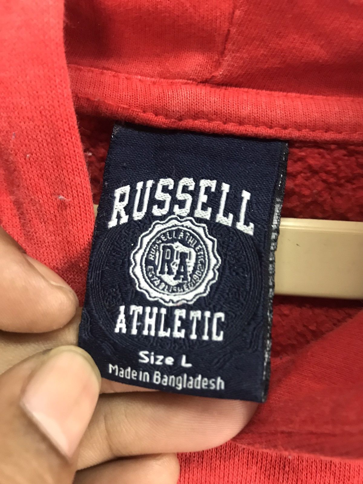 Russell Athletic Russell athletic printed hoodie pullover Size US L / EU 52-54 / 3 - 4 Thumbnail
