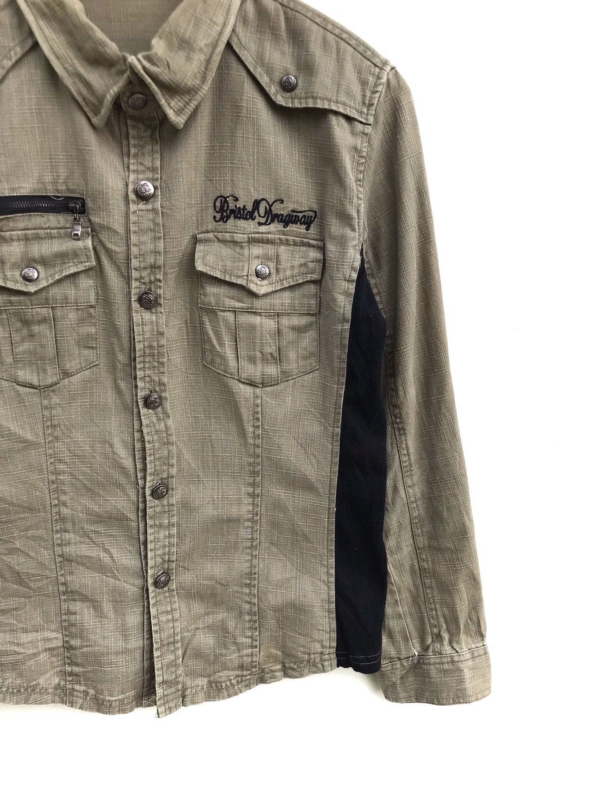 Japanese Brand Semantic Design Hybrid Shirt Jacket Inspired By Kapital Size US S / EU 44-46 / 1 - 7 Thumbnail