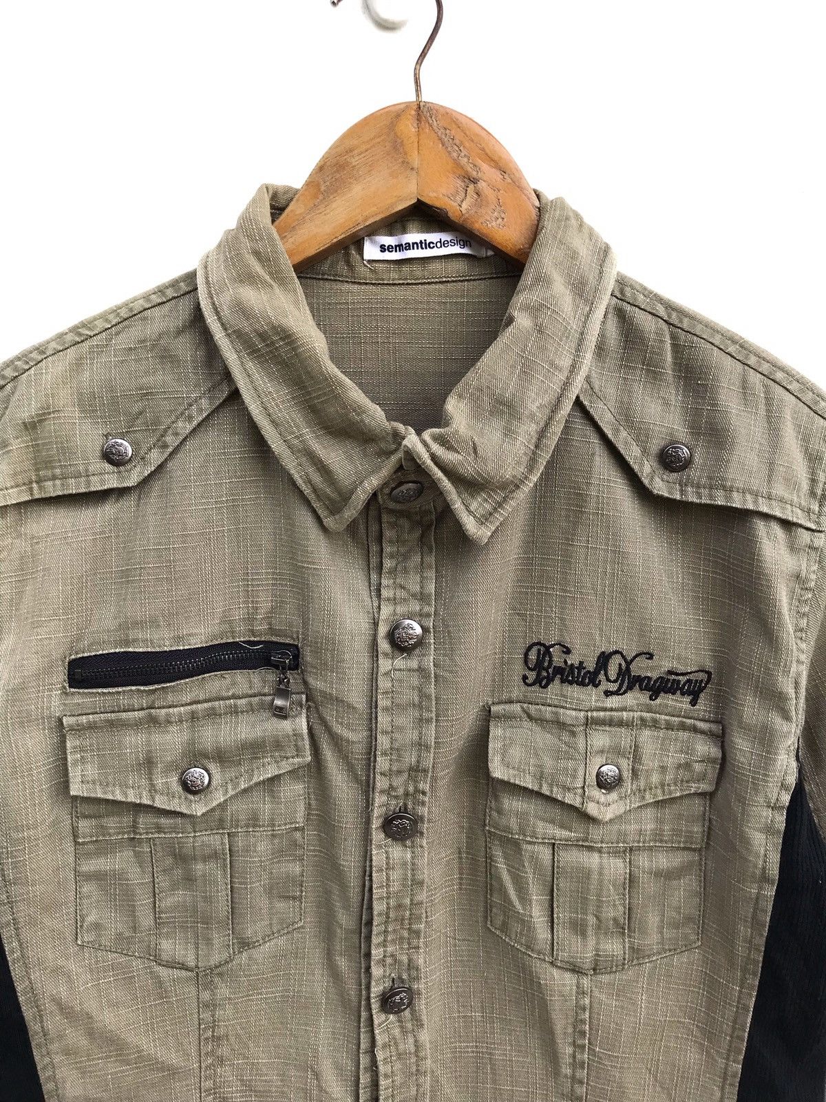 Japanese Brand Semantic Design Hybrid Shirt Jacket Inspired By Kapital Size US S / EU 44-46 / 1 - 3 Thumbnail