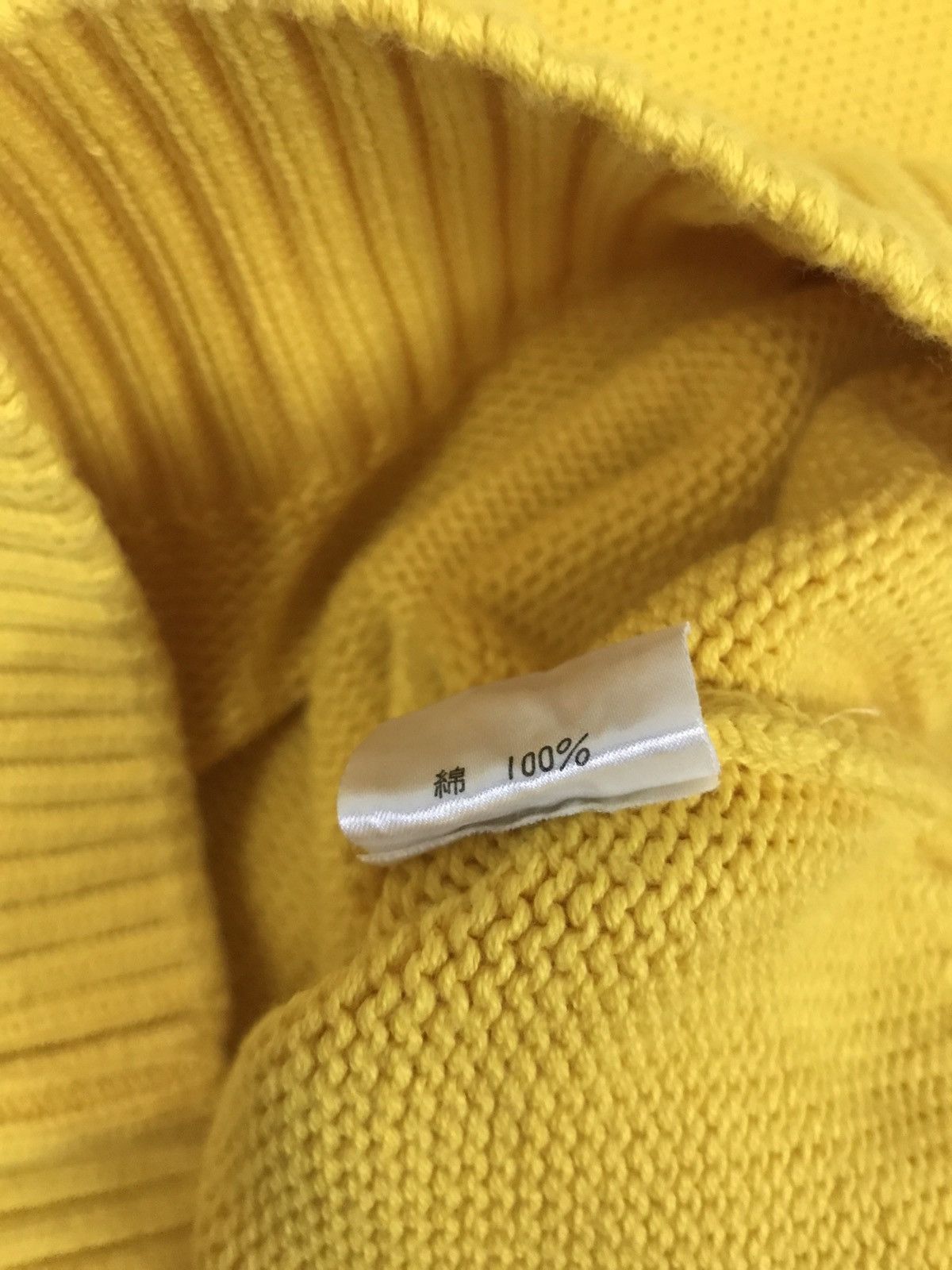 Polo Ralph Lauren Vintage Polo Ralph Lauren Nice Yellow Hand Knit Sweater Size US S / EU 44-46 / 1 - 5 Thumbnail