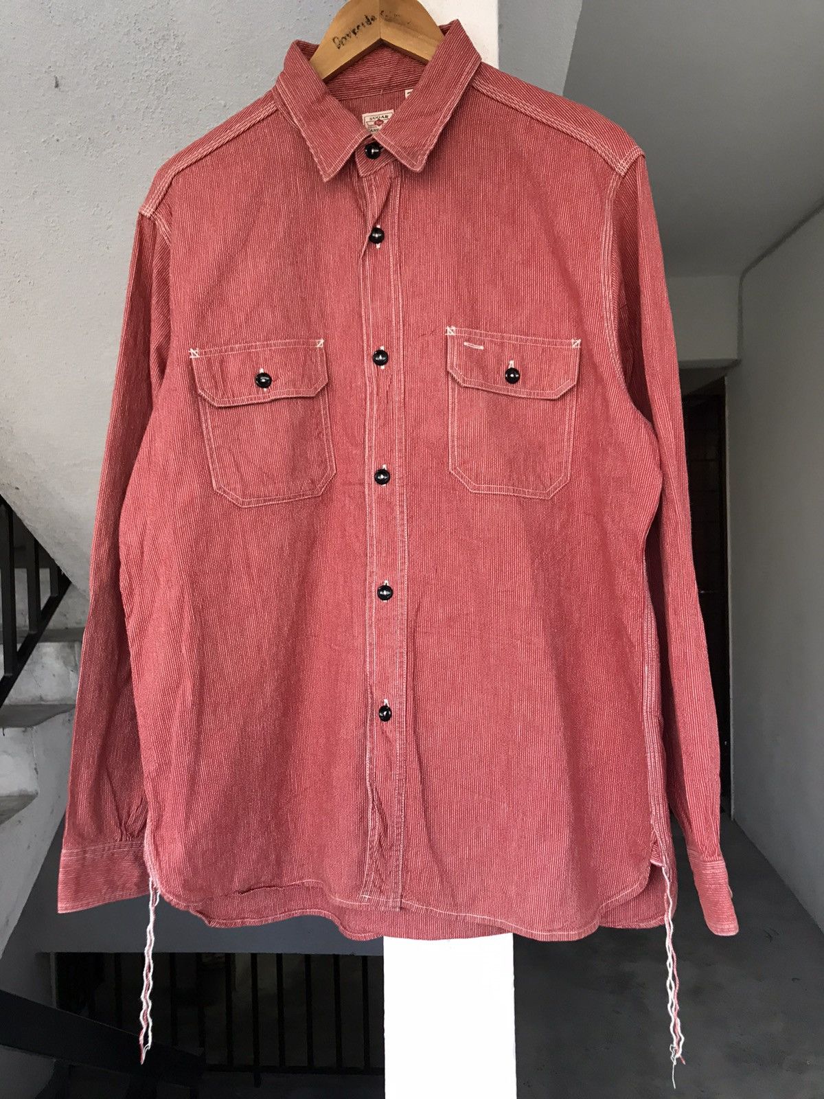 Sugar Cane × Toyo Enterprises Vintage SUGAR CANE highnest quality Button up Shirt Size US XL / EU 56 / 4 - 3 Thumbnail