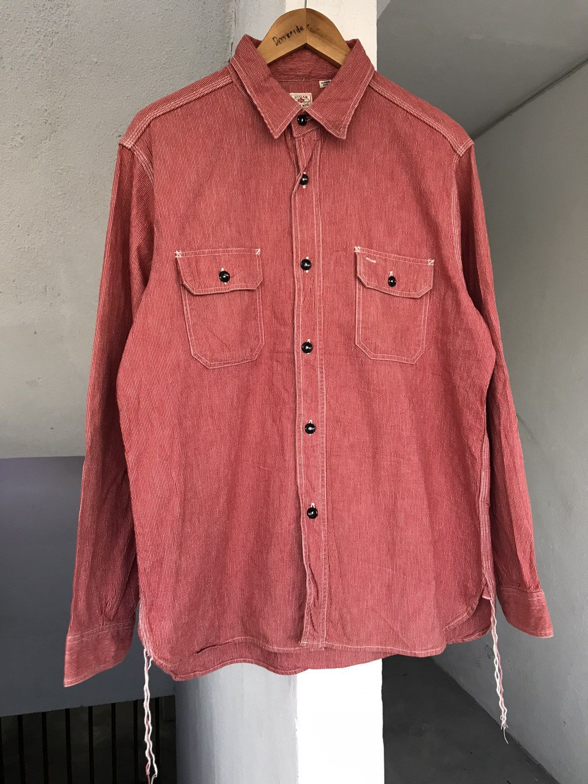 Sugar Cane × Toyo Enterprises Vintage SUGAR CANE highnest quality Button up Shirt Size US XL / EU 56 / 4 - 2 Thumbnail