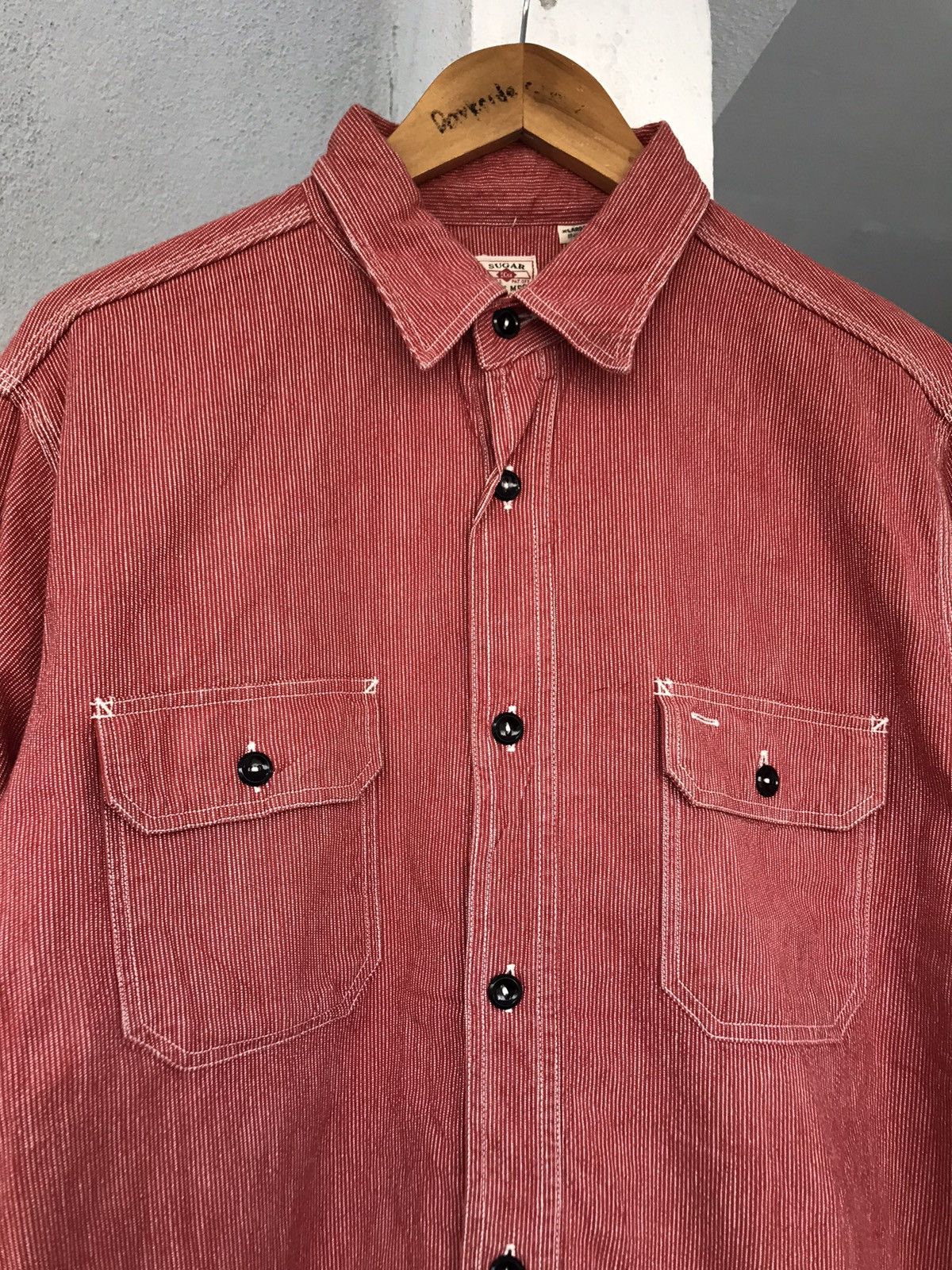 Sugar Cane × Toyo Enterprises Vintage SUGAR CANE highnest quality Button up Shirt Size US XL / EU 56 / 4 - 8 Thumbnail