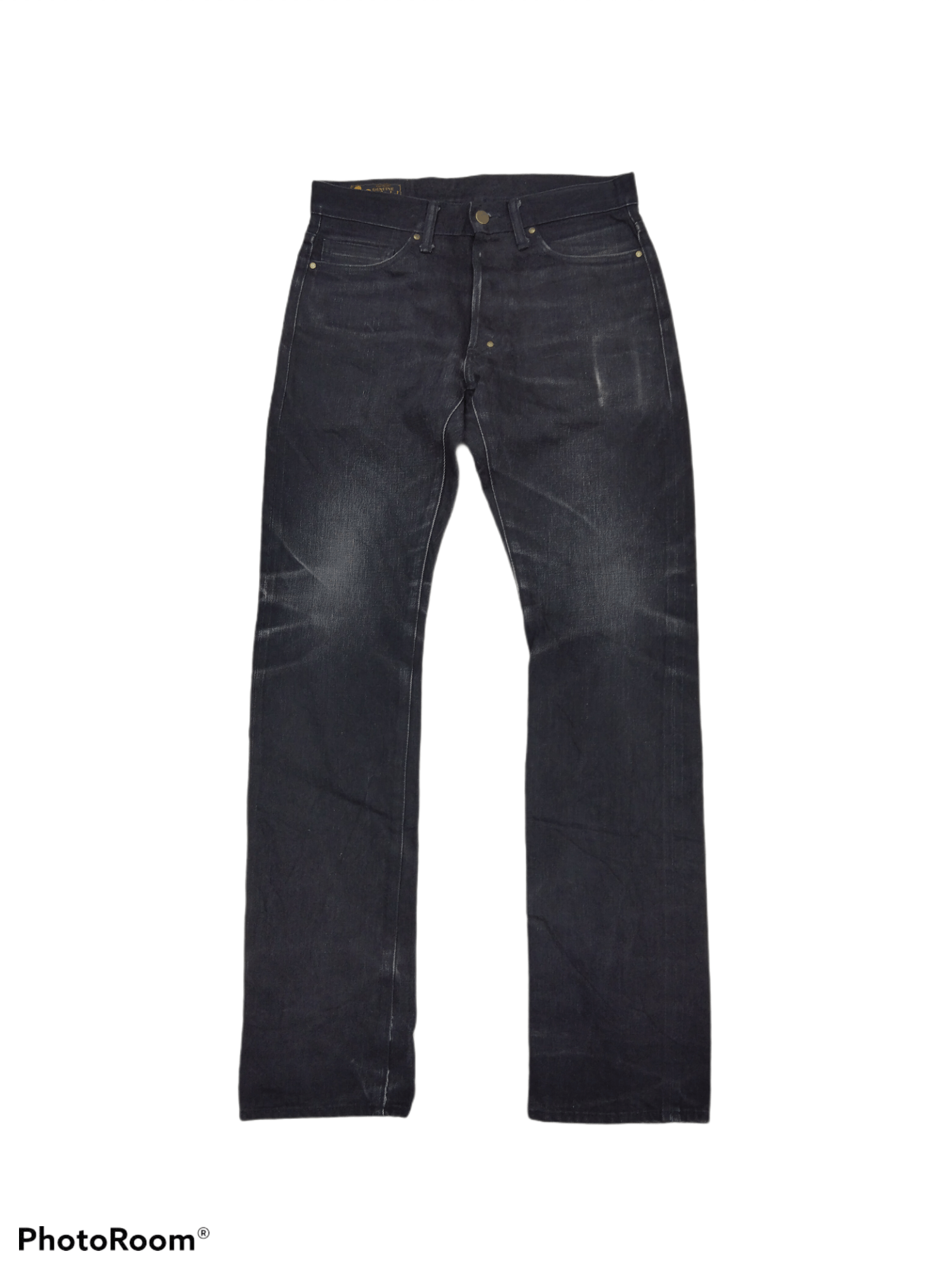 Japanese Brand DISTRESSED RUDE GALERRY BLACK RABEL SELVEDGE JAPANESE BRAND Size US 30 / EU 46 - 1 Thumbnail
