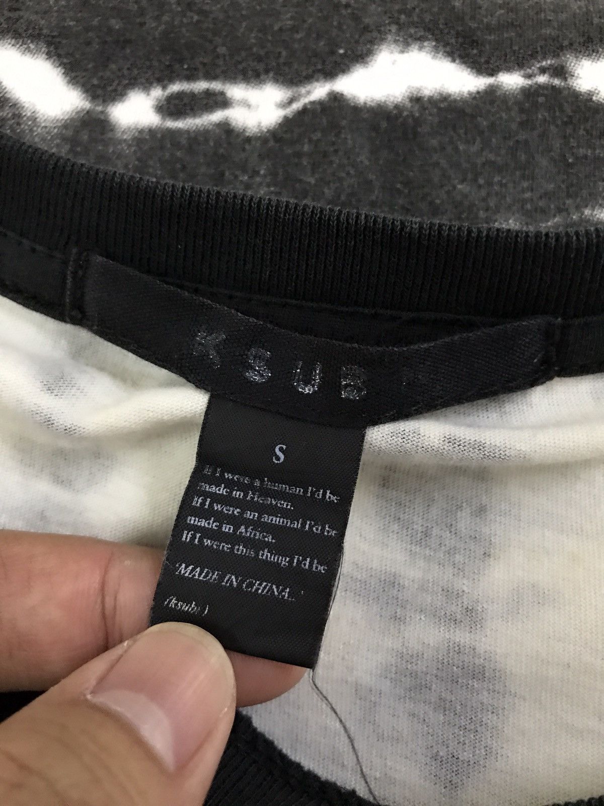 Ksubi Ksubi Tie Dye Abstract Design T-Shirt Size US S / EU 44-46 / 1 - 4 Thumbnail