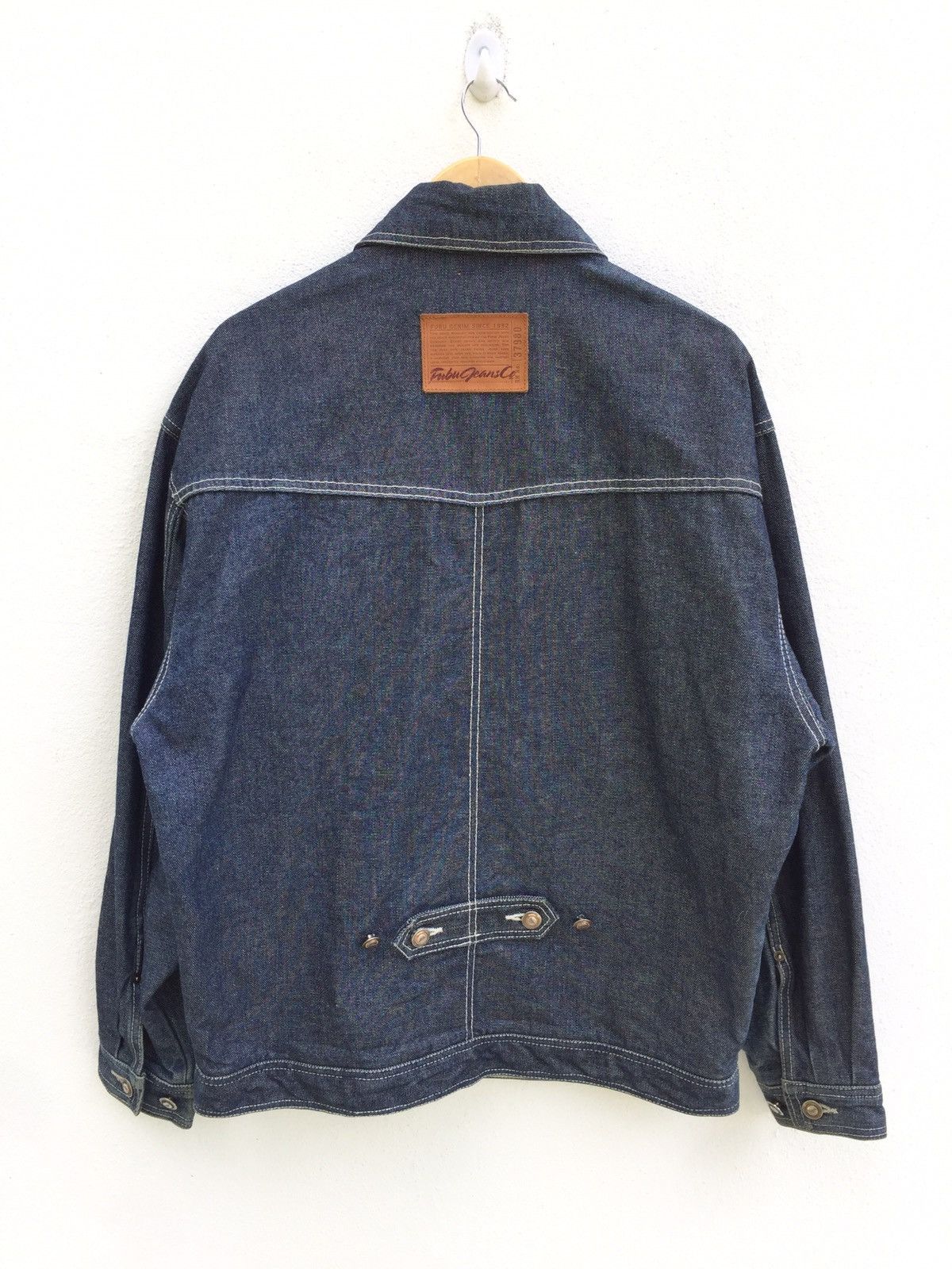 Fubu Fubu Denim Jacket Hip Hop Fashion Swag Rare Size US S / EU 44-46 / 1 - 4 Thumbnail