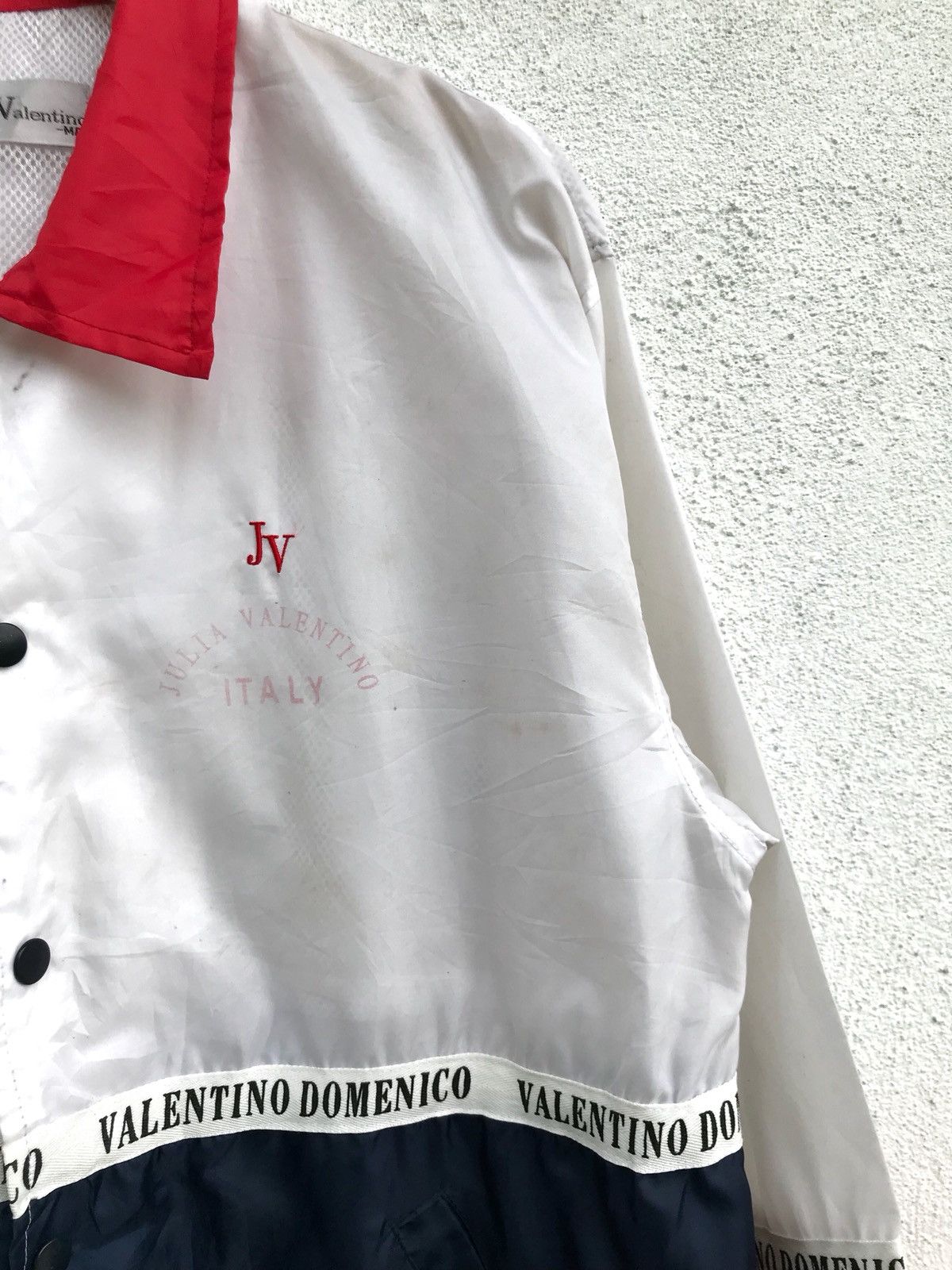 Designer × Valentino Lightweight Multicolour Windbreaker Jacket Julia Valentino Size US M / EU 48-50 / 2 - 6 Thumbnail