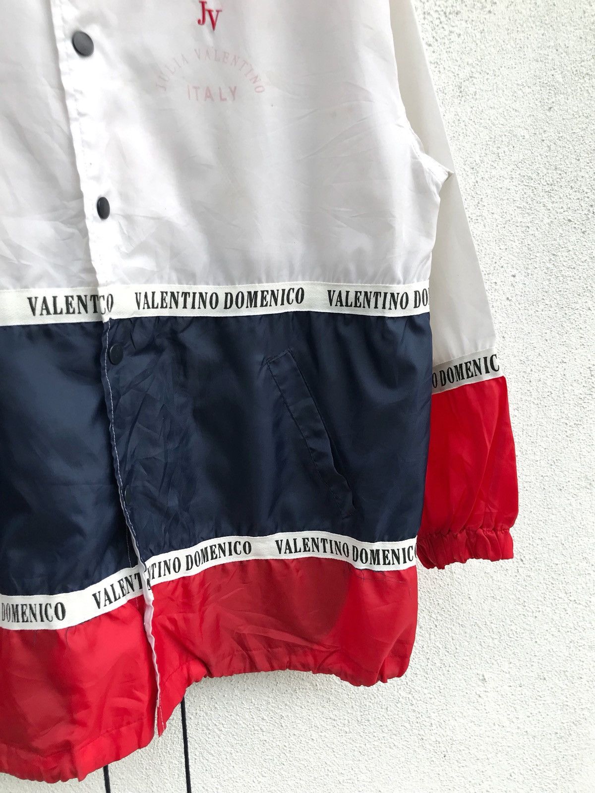 Designer × Valentino Lightweight Multicolour Windbreaker Jacket Julia Valentino Size US M / EU 48-50 / 2 - 4 Thumbnail