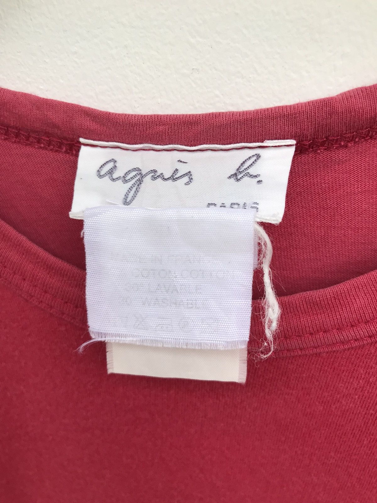 agnes b. Agnes B. Paris Logo Shirts Size US S / EU 44-46 / 1 - 5 Thumbnail