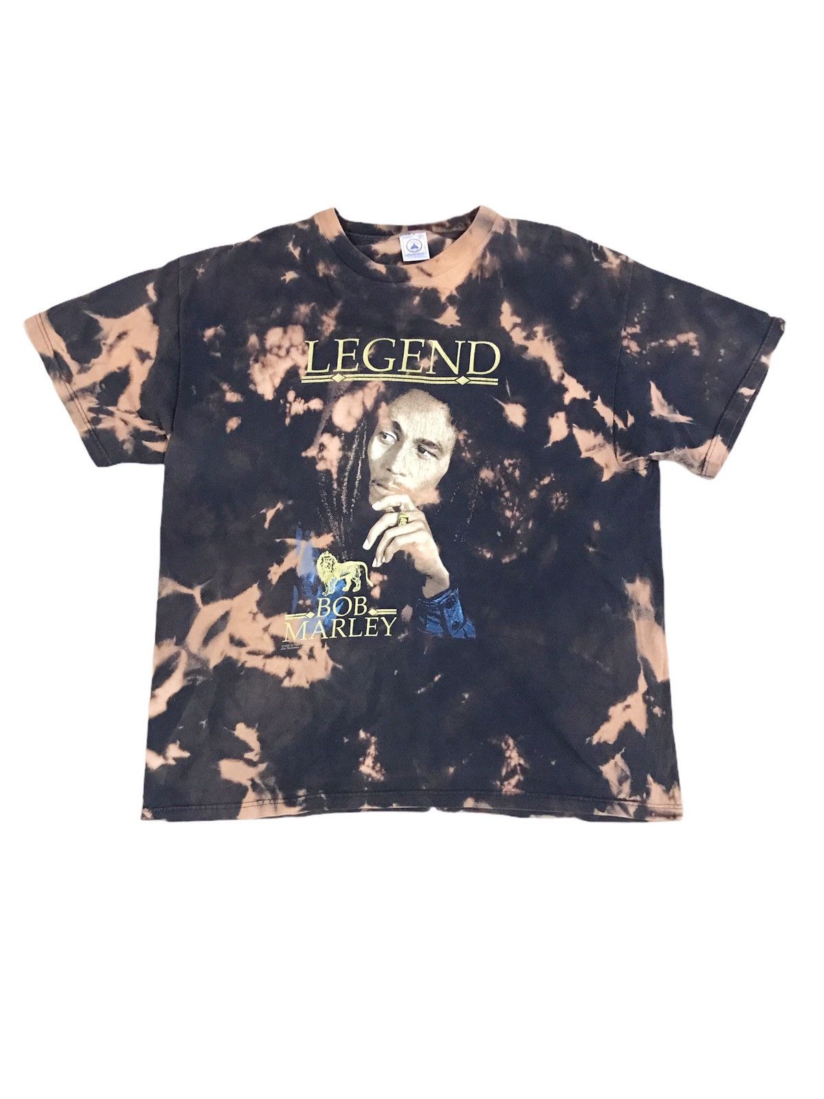 Bob Marley × Vintage Vintage Bob Marley Tie Dye T-Shirt Size US XL / EU 56 / 4 - 1 Thumbnail