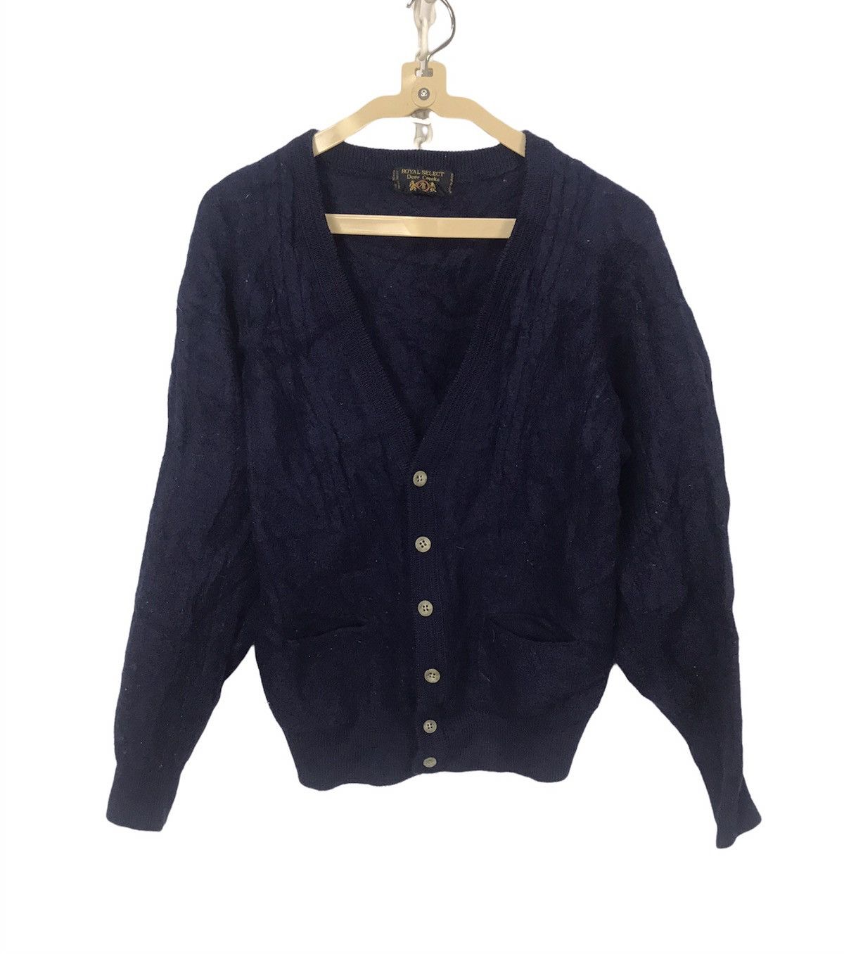 Japanese Brand × Vintage Royal select deer creek wool cardigan Size US S / EU 44-46 / 1 - 1 Thumbnail