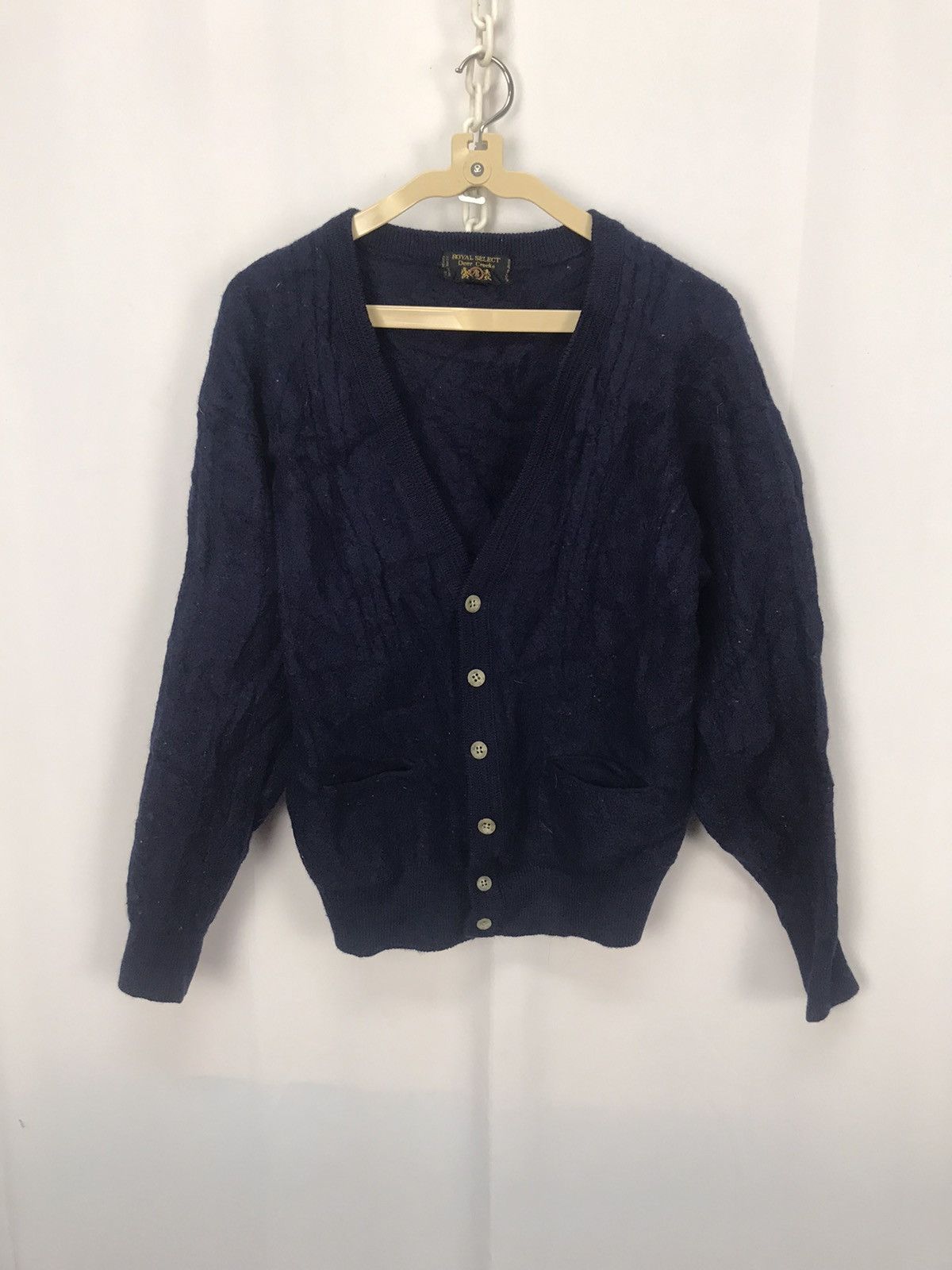 Japanese Brand × Vintage Royal select deer creek wool cardigan Size US S / EU 44-46 / 1 - 6 Thumbnail