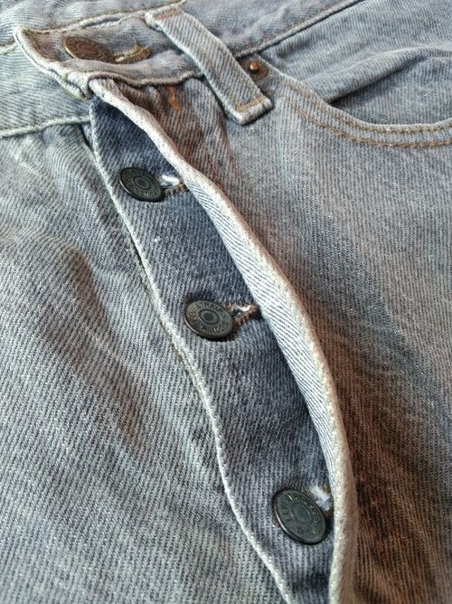 Levi's × Vintage 80s Vintage Levis 501 Grey Jeans Made In USA 28x28 Size US 28 / EU 44 - 7 Thumbnail
