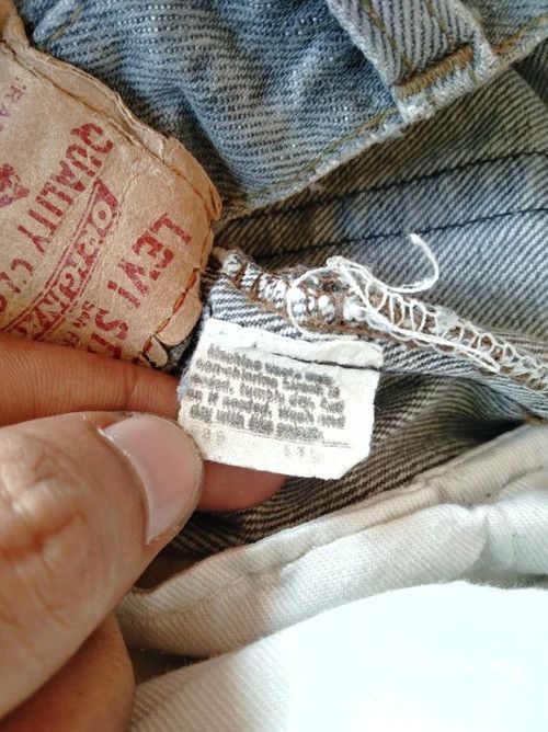 Levi's × Vintage 80s Vintage Levis 501 Grey Jeans Made In USA 28x28 Size US 28 / EU 44 - 9 Thumbnail