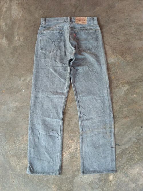Levi's × Vintage 80s Vintage Levis 501 Grey Jeans Made In USA 28x28 Size US 28 / EU 44 - 2 Thumbnail