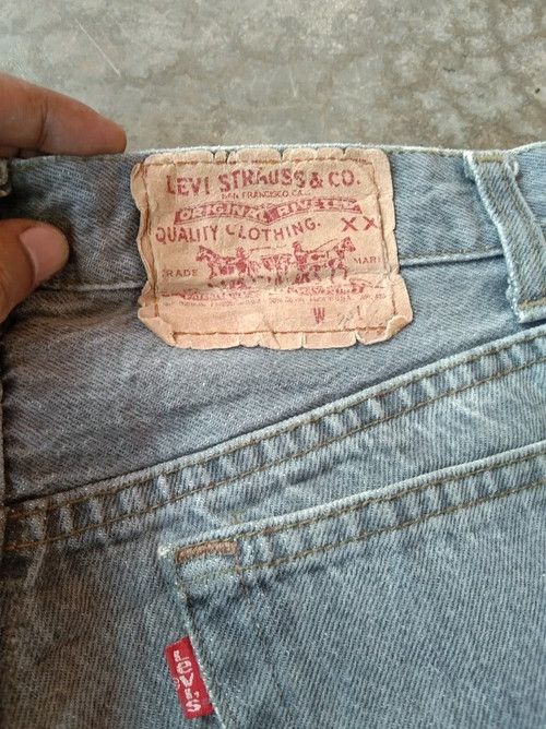 Levi's × Vintage 80s Vintage Levis 501 Grey Jeans Made In USA 28x28 Size US 28 / EU 44 - 4 Thumbnail
