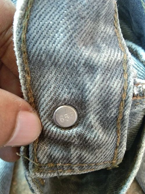 Levi's × Vintage 80s Vintage Levis 501 Grey Jeans Made In USA 28x28 Size US 28 / EU 44 - 8 Thumbnail