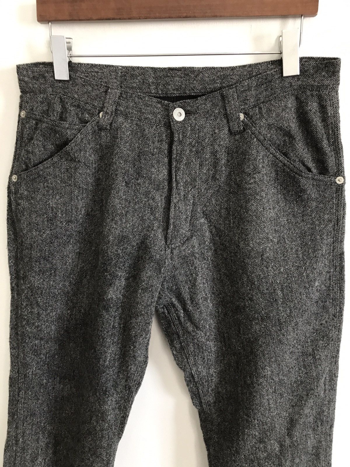 Journal Standard Japanese Brand Journal Standard Wool Grey Pants Waist 32" Size US 32 / EU 48 - 1 Thumbnail