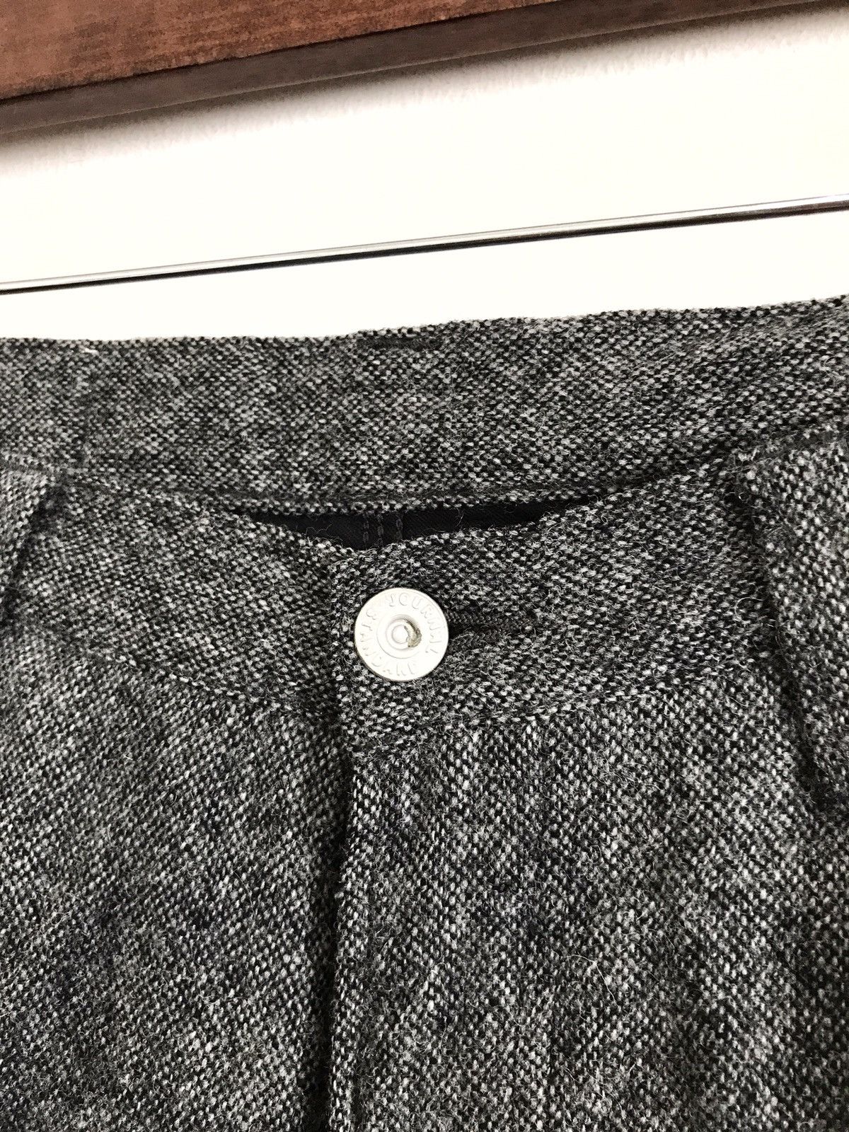 Journal Standard Japanese Brand Journal Standard Wool Grey Pants Waist 32" Size US 32 / EU 48 - 5 Thumbnail
