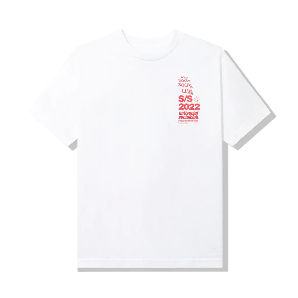 Anti Social Social Club DS Pink ASSC Link In Bio White Tee BAPE KITH KAWS FOG FTP Size US XXL / EU 58 / 5 - 4 Thumbnail