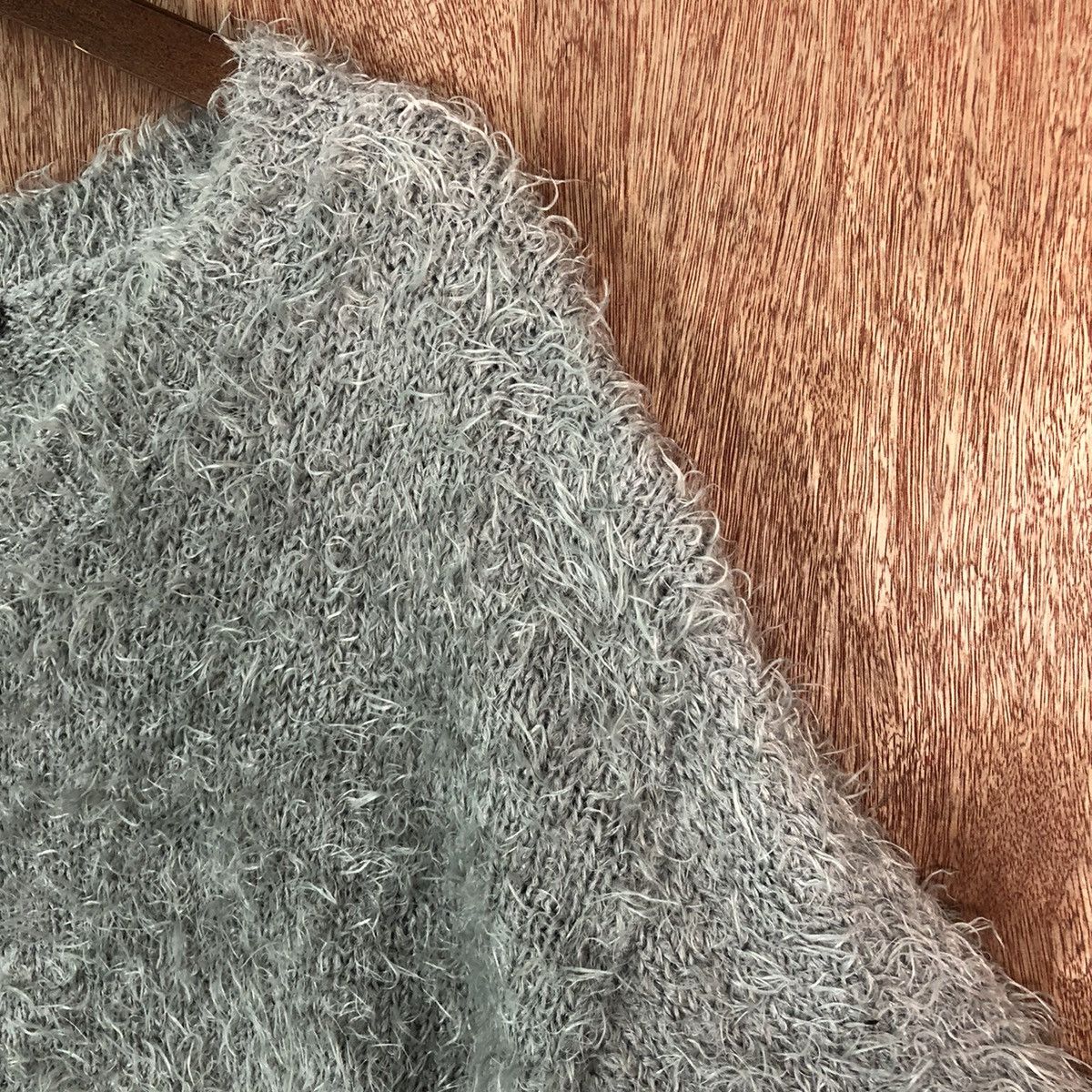 Japanese Brand Lepsim Lowry Farm Shag Shaggy Fur Mohair Knitwear #6482 Size L / US 10 / IT 46 - 7 Thumbnail