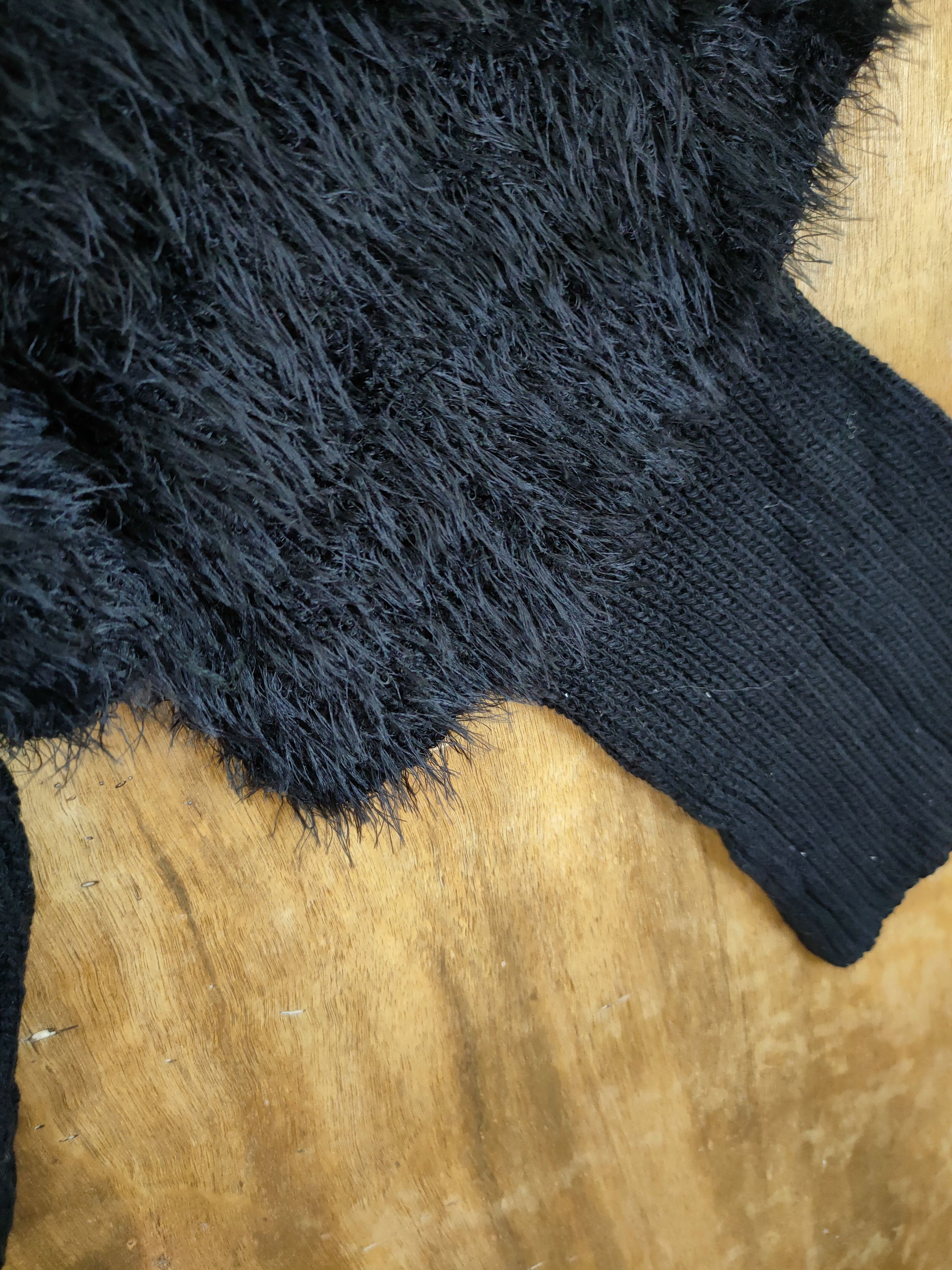 Ciaopanic D Ciaopanic Typy mohair sleeve shag shaggy knitwear #46-947 Size US S / EU 44-46 / 1 - 6 Thumbnail