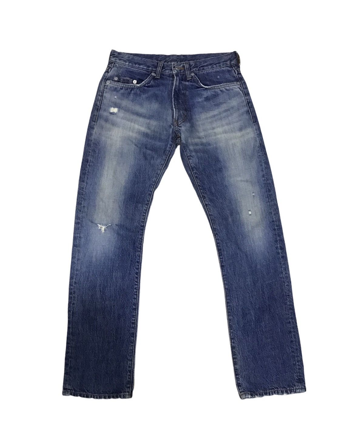 image of Designer Blue By Blue Denim Pants in Navy, Men's (Size 28)