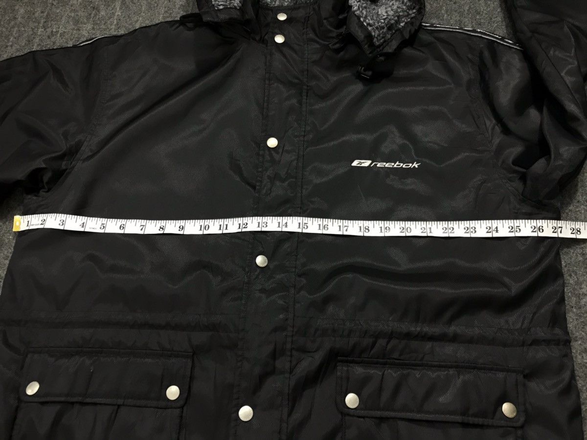 Reebok Parka Reebok Coach Jacket Fleece inner Hoodie Winter Wear Size US XL / EU 56 / 4 - 12 Thumbnail