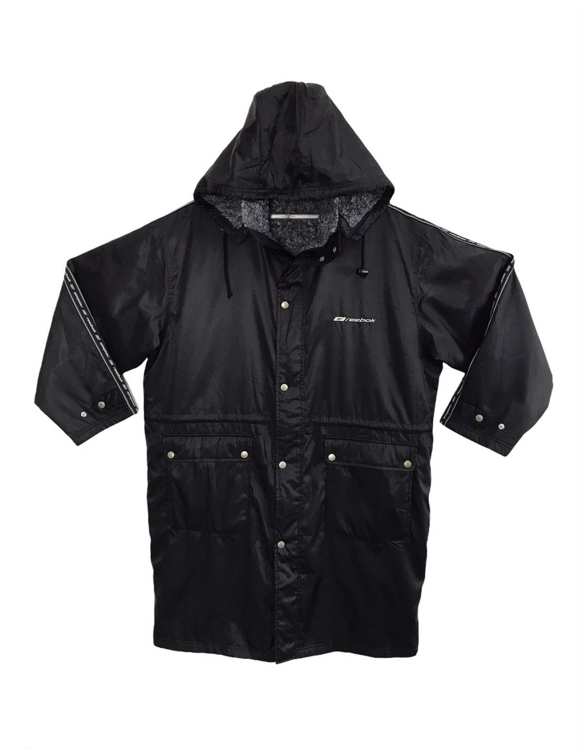 Reebok Parka Reebok Coach Jacket Fleece inner Hoodie Winter Wear Size US XL / EU 56 / 4 - 1 Thumbnail
