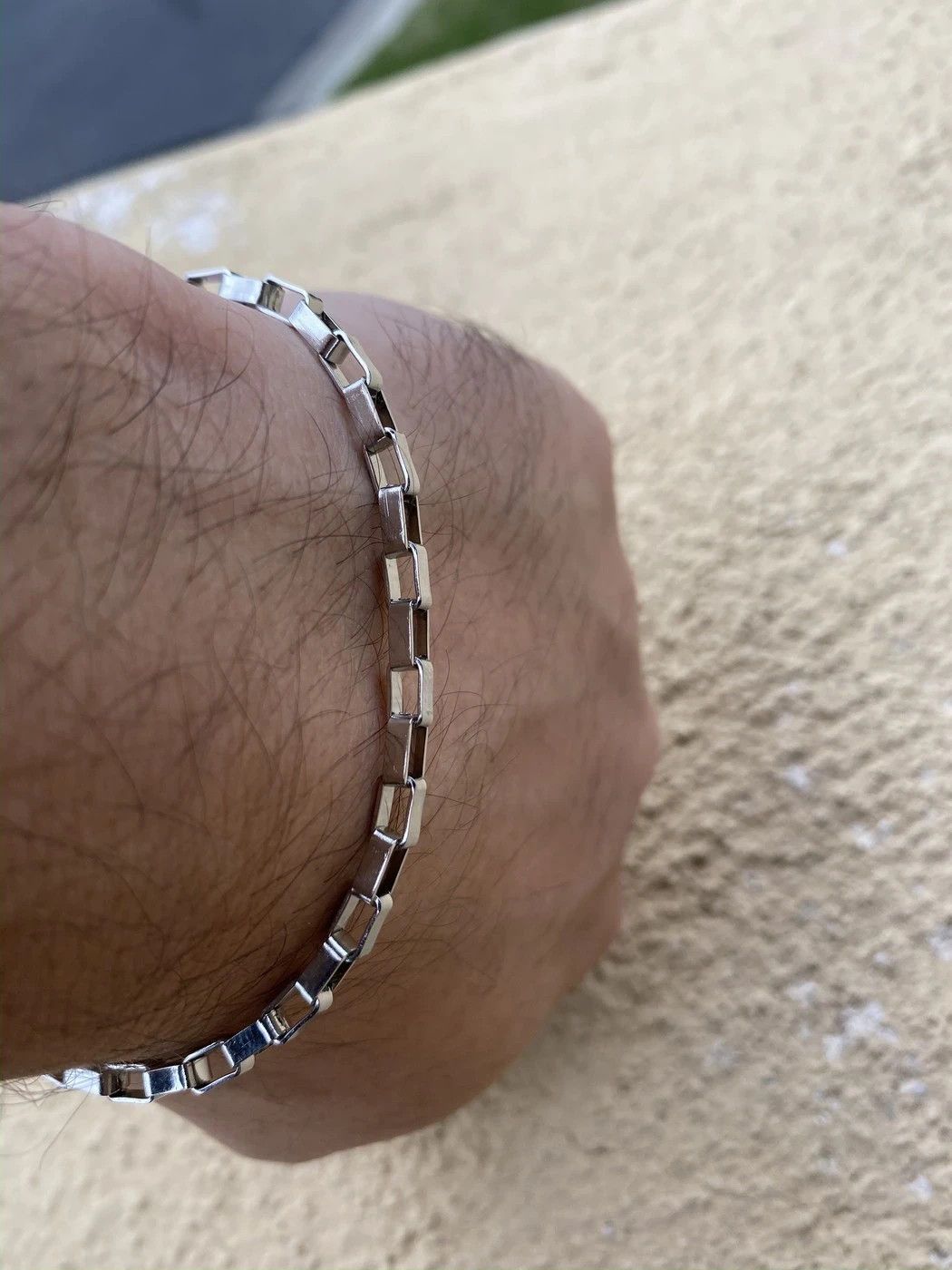Other Silver Cuban Bracelet (PVD) Size ONE SIZE - 2 Thumbnail