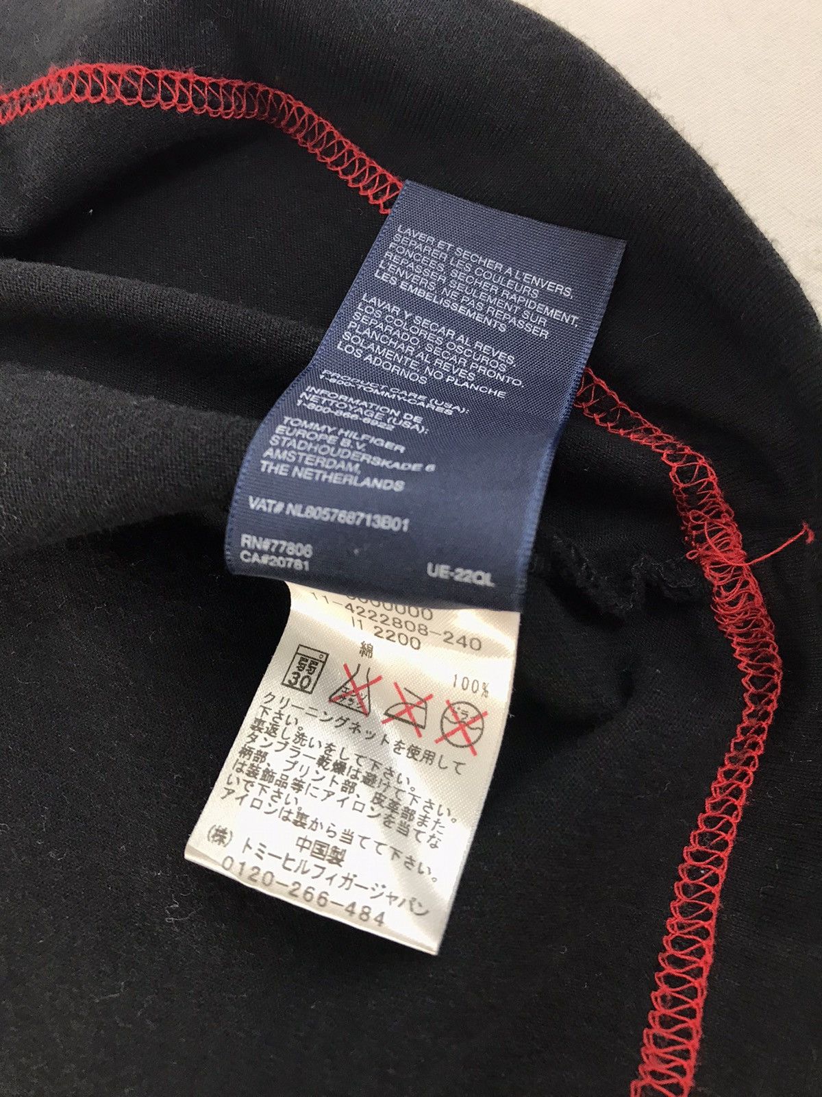 Japanese Brand × Tommy Hilfiger Tommy Hilfiger Clothing Co Tee Design Size US L / EU 52-54 / 3 - 10 Thumbnail