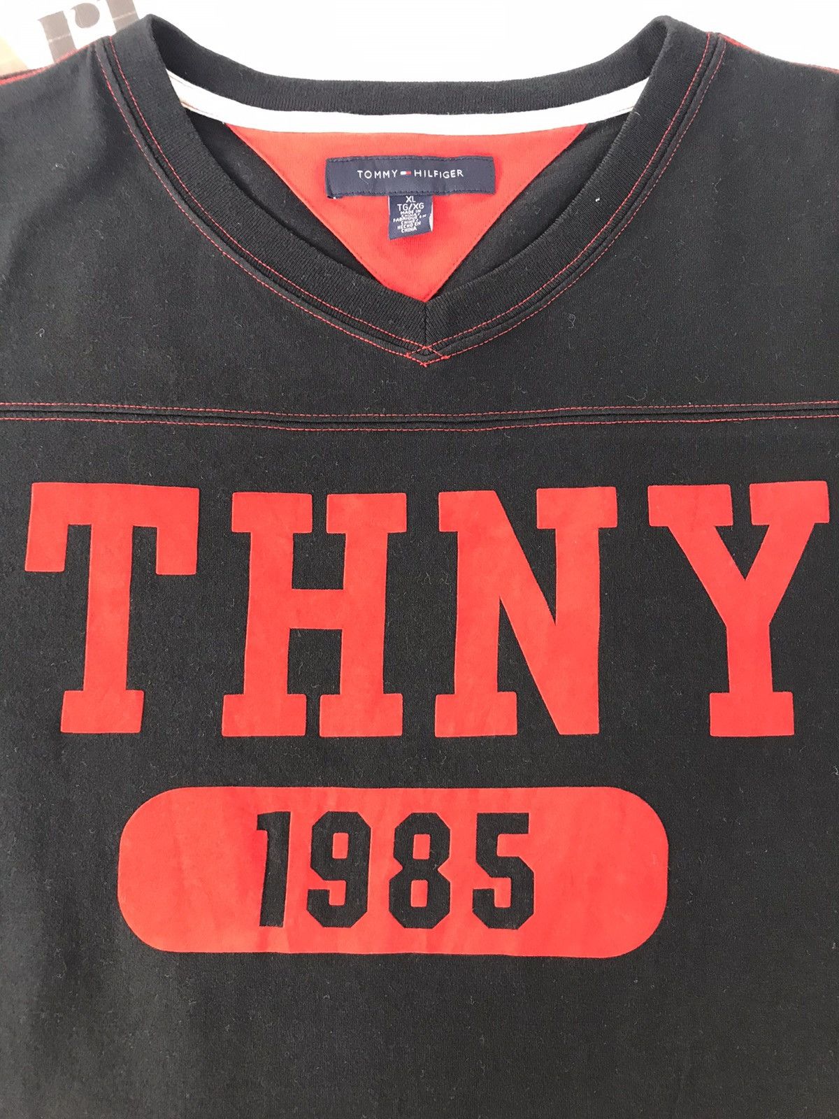 Japanese Brand × Tommy Hilfiger Tommy Hilfiger Clothing Co Tee Design Size US L / EU 52-54 / 3 - 4 Thumbnail