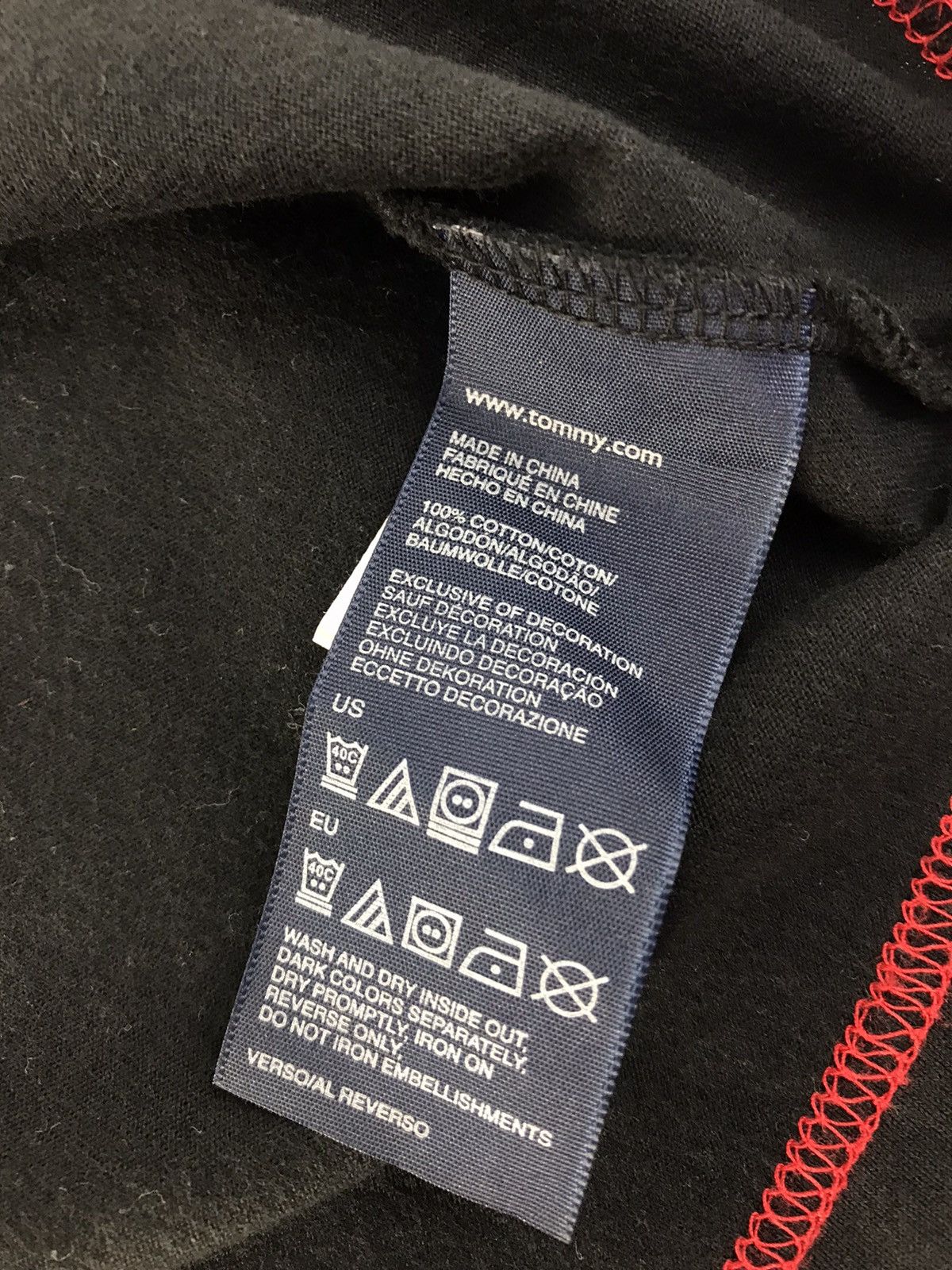 Japanese Brand × Tommy Hilfiger Tommy Hilfiger Clothing Co Tee Design Size US L / EU 52-54 / 3 - 9 Thumbnail