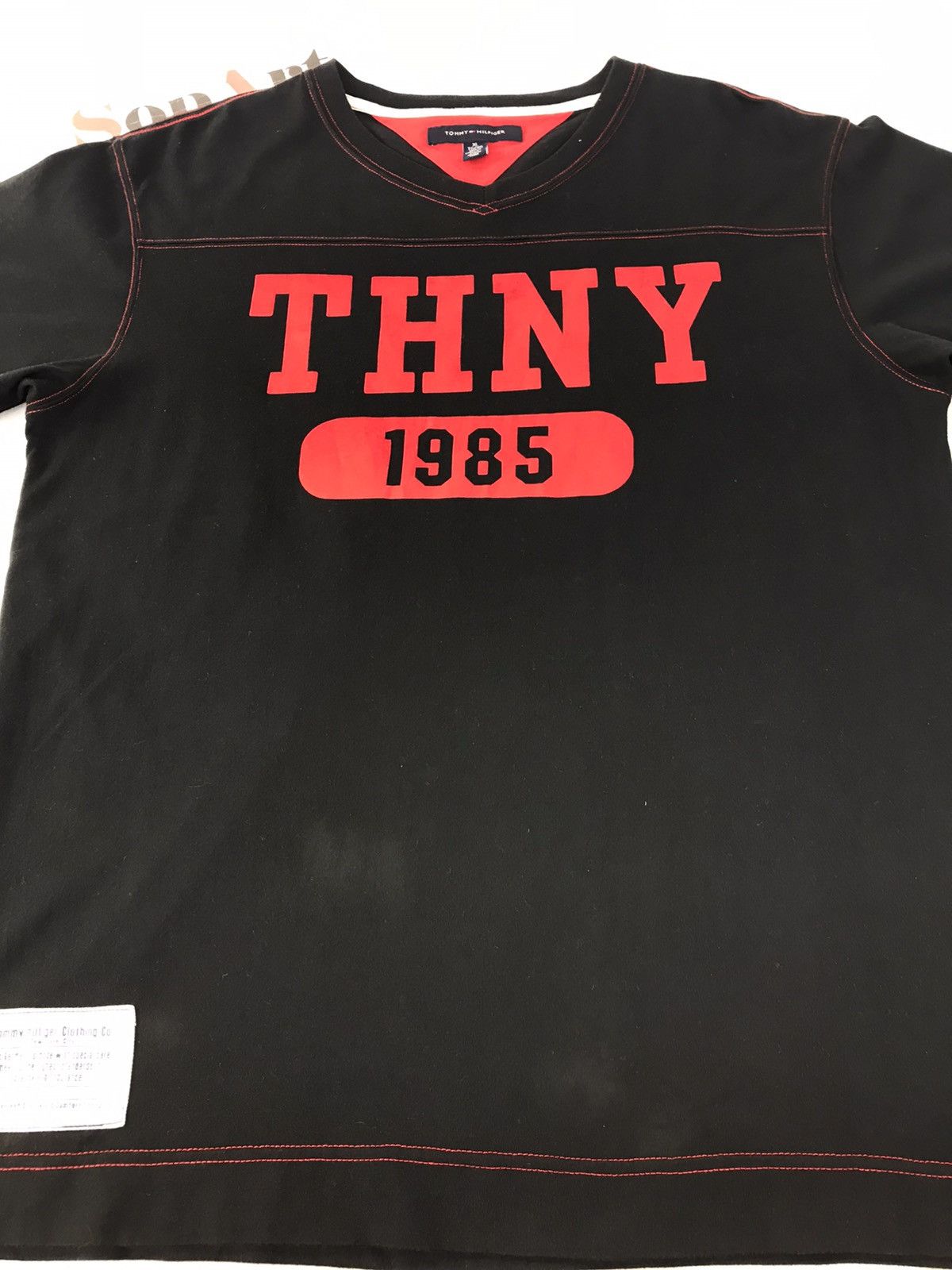 Japanese Brand × Tommy Hilfiger Tommy Hilfiger Clothing Co Tee Design Size US L / EU 52-54 / 3 - 3 Thumbnail