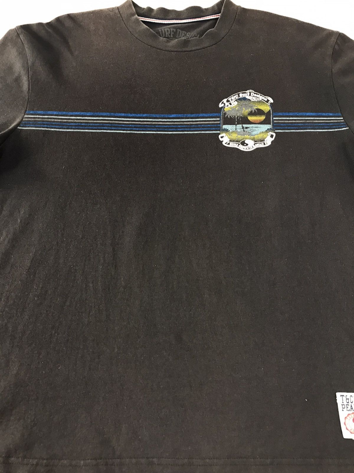 Japanese Brand × Vintage Long Sleeve T&C Surf Design Surfing Home Crown In Hawaii Size US XL / EU 56 / 4 - 3 Thumbnail