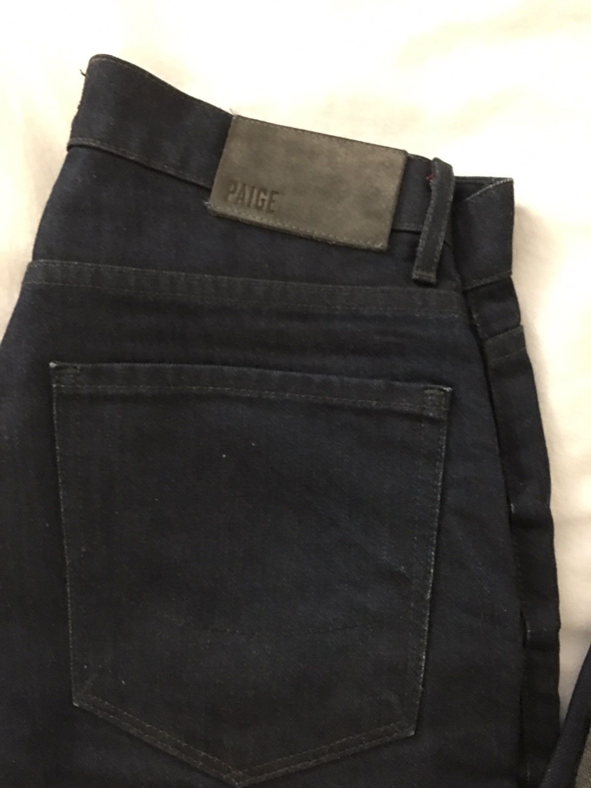Paige Paige Drexel Skinny In Dark Blue Size US 28 / EU 44 - 4 Thumbnail