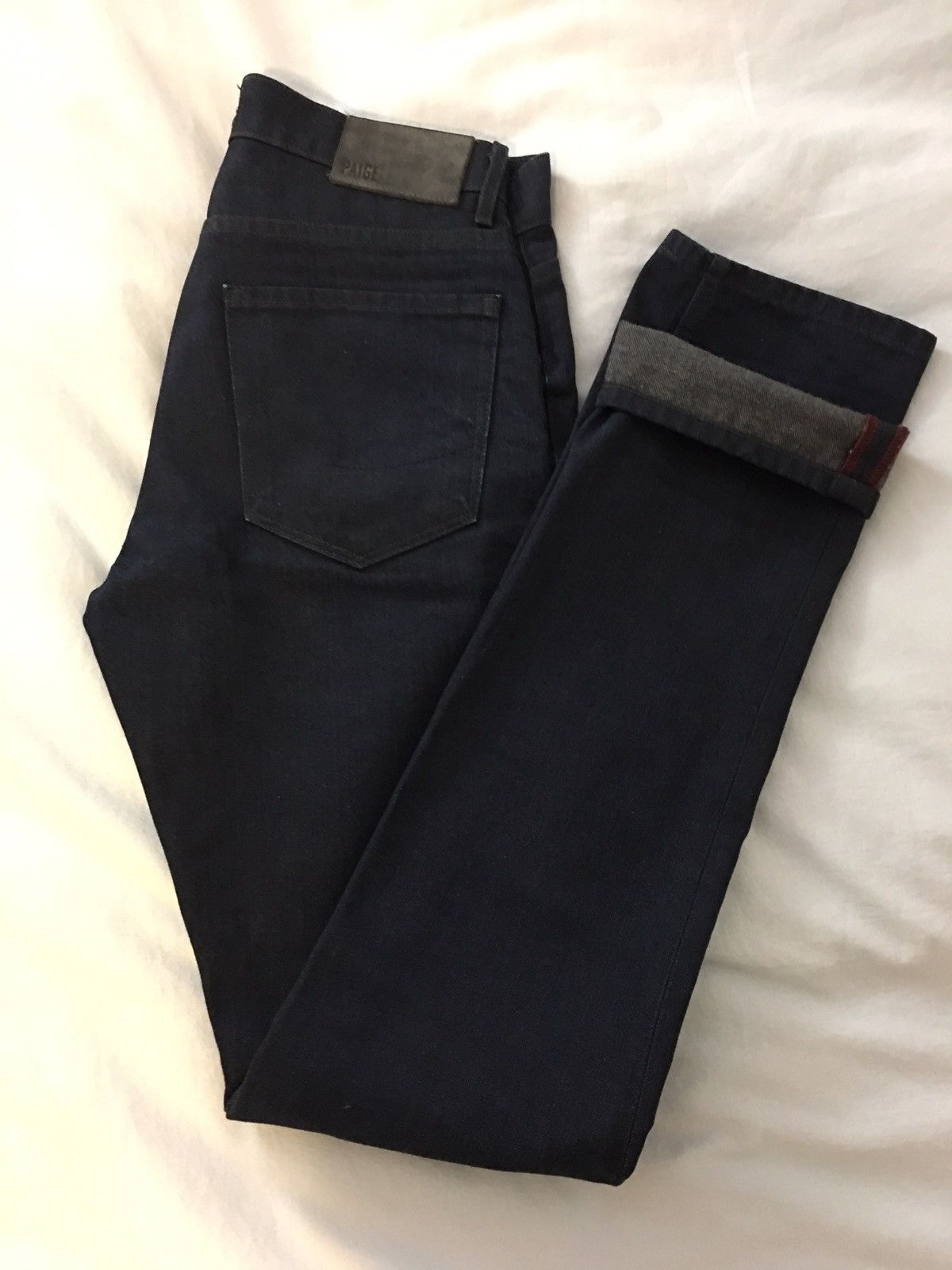 Paige Paige Drexel Skinny In Dark Blue Size US 28 / EU 44 - 1 Thumbnail