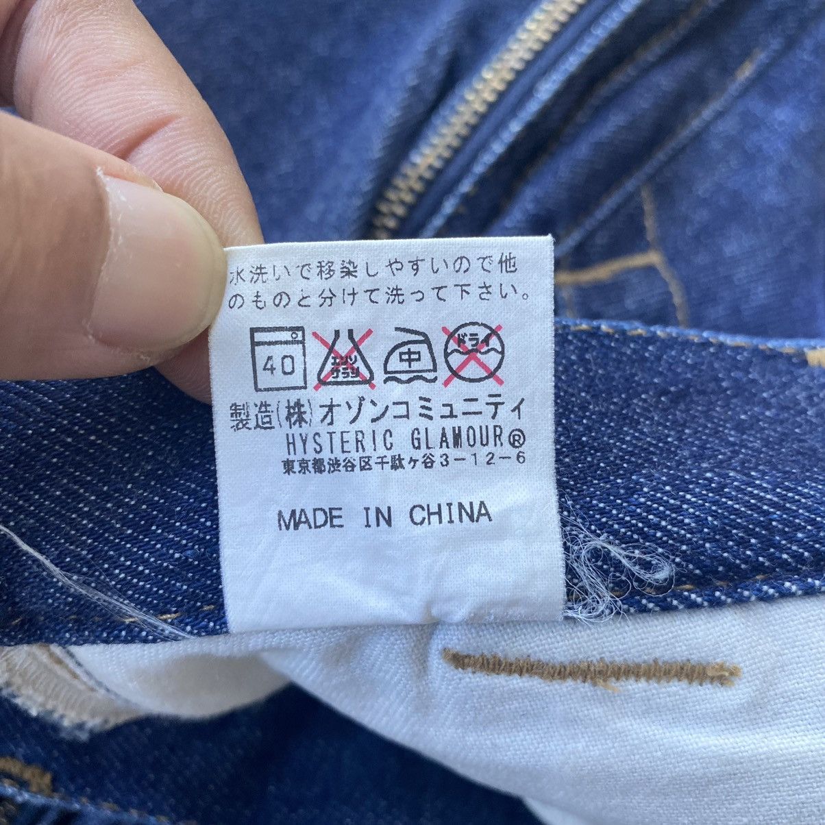 Hysteric Glamour × Japanese Brand Hysteric glamour jeans cargo pants multiple pocket Size US 28 / EU 44 - 8 Thumbnail