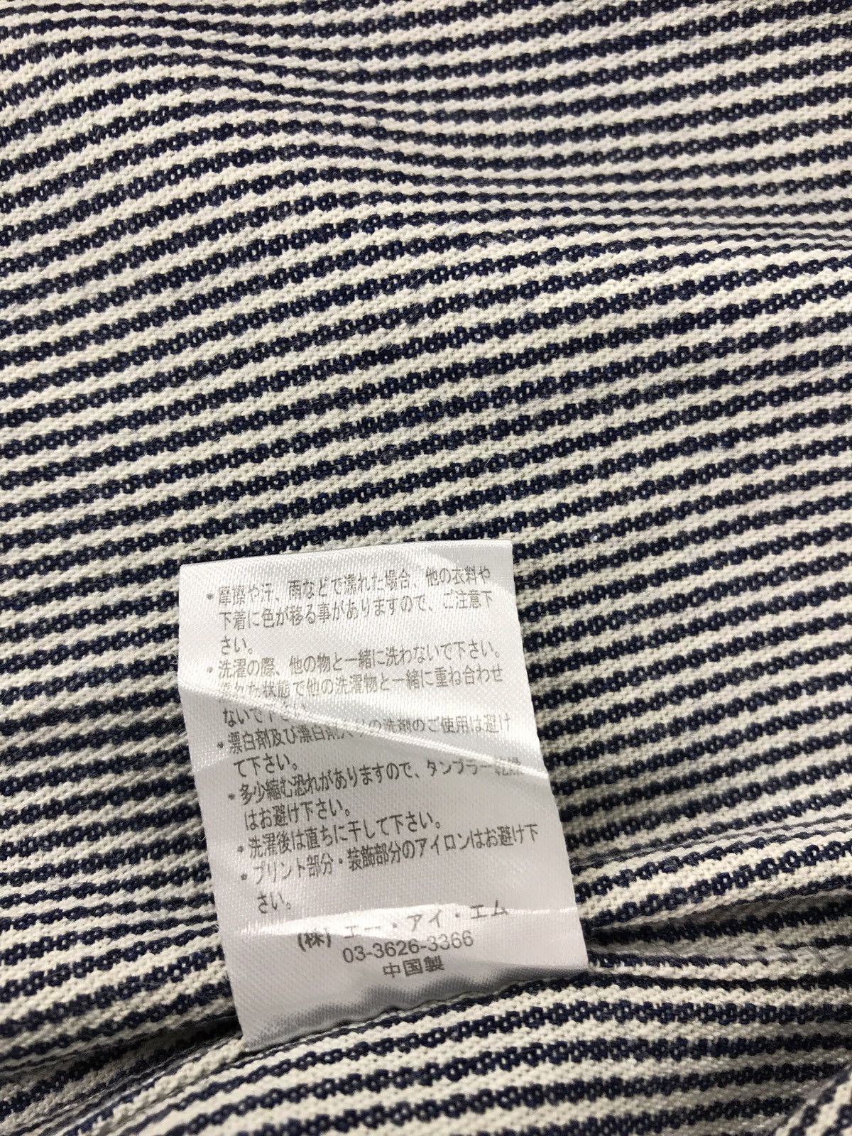 Japanese Brand Glove House Double Pocket Stripes Hickory Shirt Size US M / EU 48-50 / 2 - 11 Thumbnail