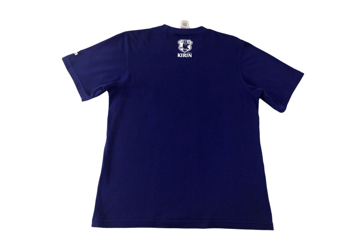 Japanese Brand 1996 Jfa Kirin Japanese Football Blue Tee Size US M / EU 48-50 / 2 - 2 Thumbnail