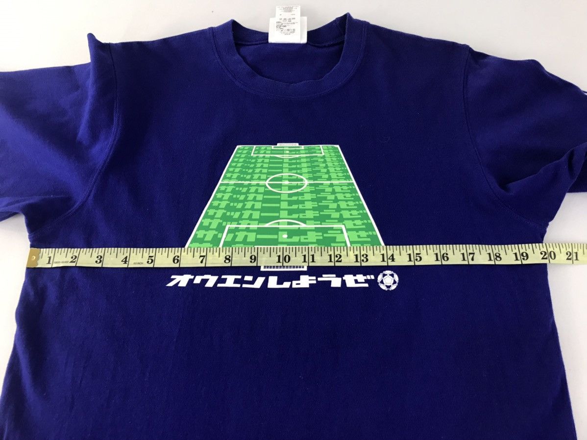 Japanese Brand 1996 Jfa Kirin Japanese Football Blue Tee Size US M / EU 48-50 / 2 - 11 Thumbnail