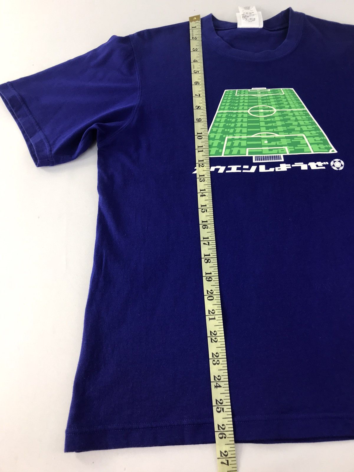 Japanese Brand 1996 Jfa Kirin Japanese Football Blue Tee Size US M / EU 48-50 / 2 - 12 Thumbnail