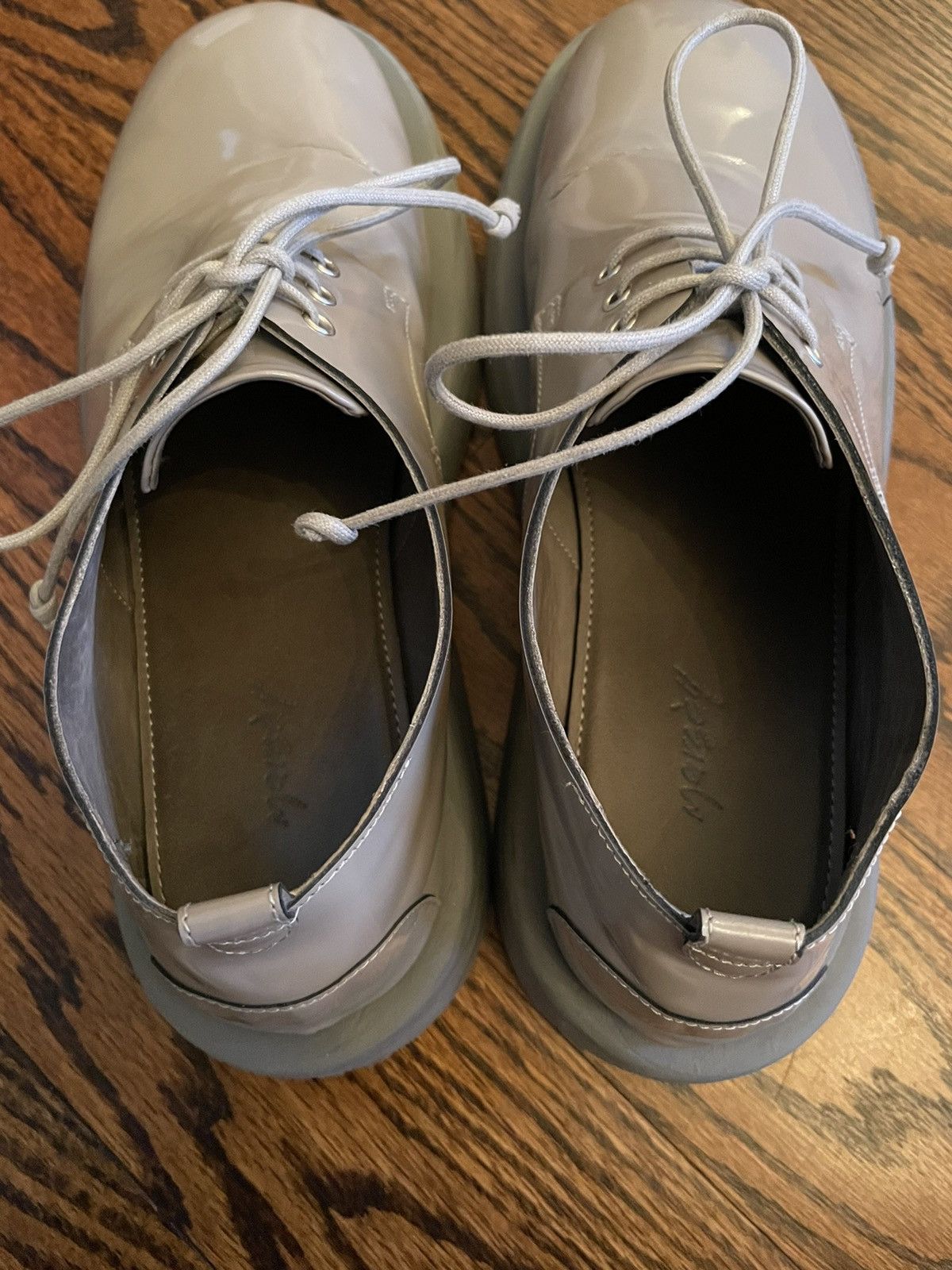 Marsell Gommello Derby Abrasivato Grigio Size US 8.5 / EU 41-42 - 5 Thumbnail