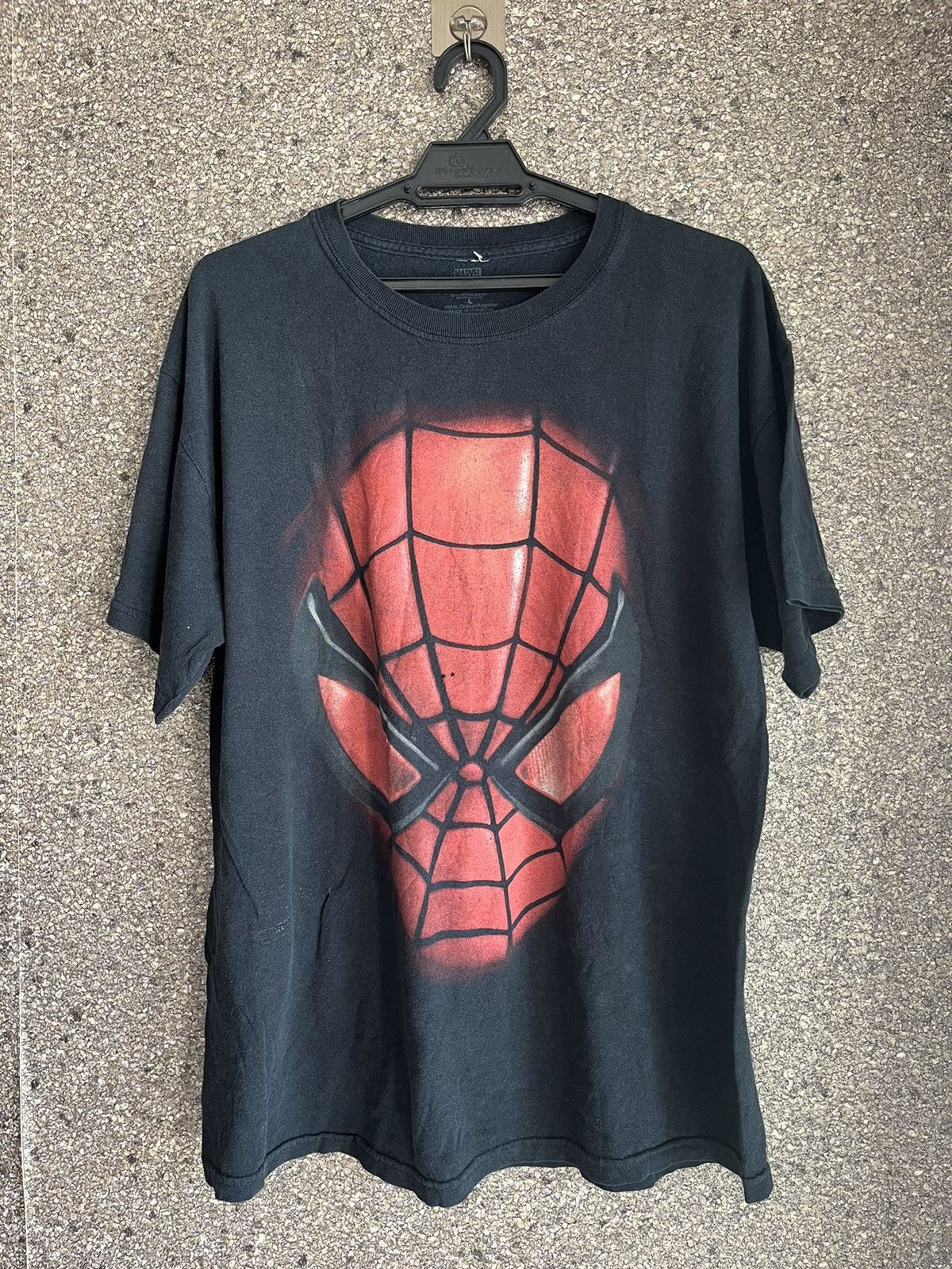 image of Vintage Marvel Ft39 in Black, Men's (Size Large)