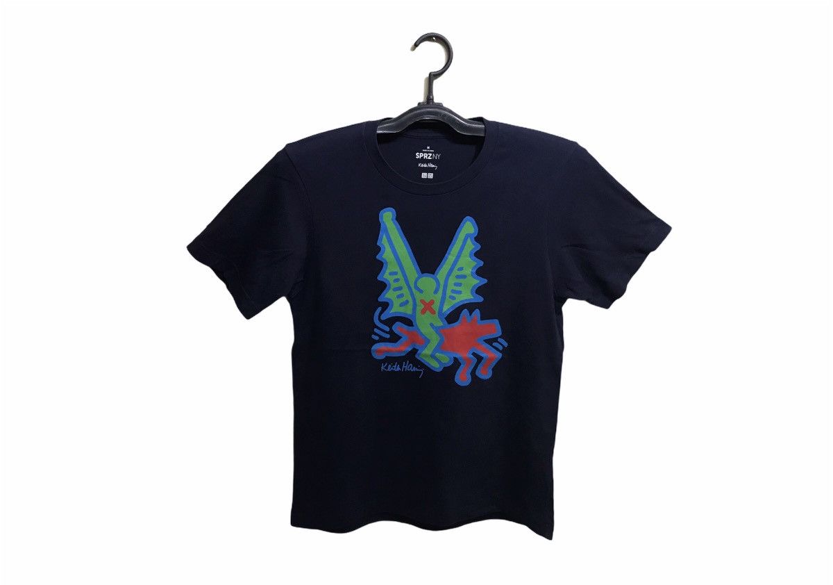 Japanese Brand × Keith Haring Keith Haring Flying Devil Icon Pop Art Logo Tee Size US S / EU 44-46 / 1 - 1 Thumbnail