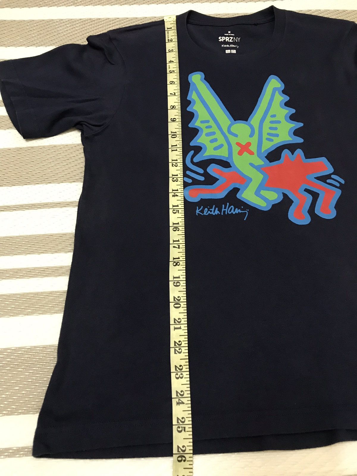 Japanese Brand × Keith Haring Keith Haring Flying Devil Icon Pop Art Logo Tee Size US S / EU 44-46 / 1 - 8 Thumbnail