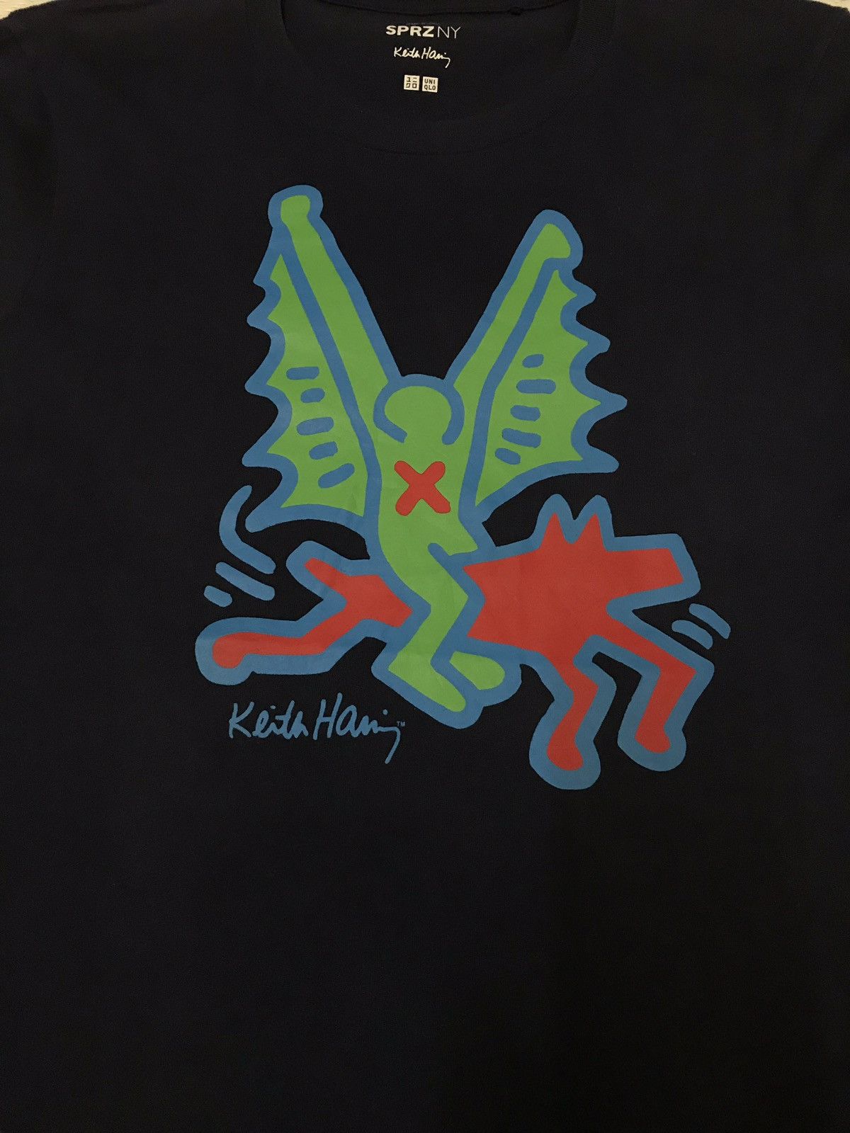 Japanese Brand × Keith Haring Keith Haring Flying Devil Icon Pop Art Logo Tee Size US S / EU 44-46 / 1 - 3 Thumbnail